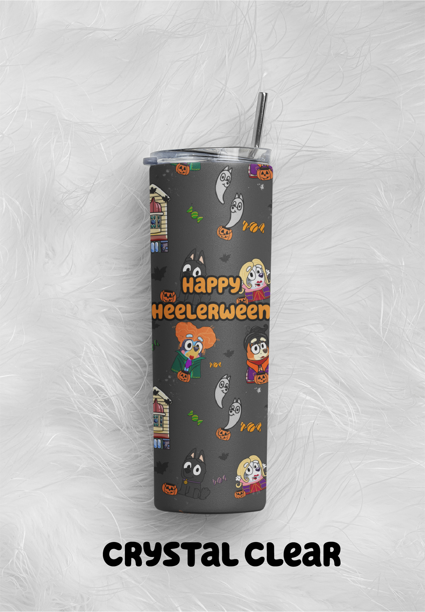 Heelerween 20 oz tumbler