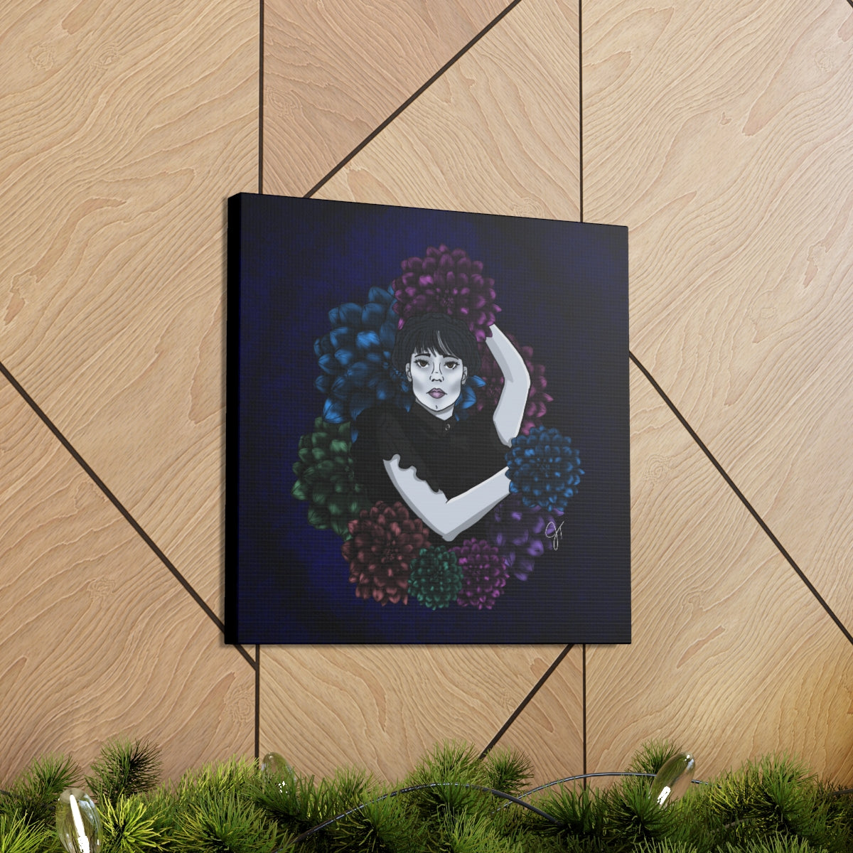 Wednesday Dancing Queen Canvas Art Print