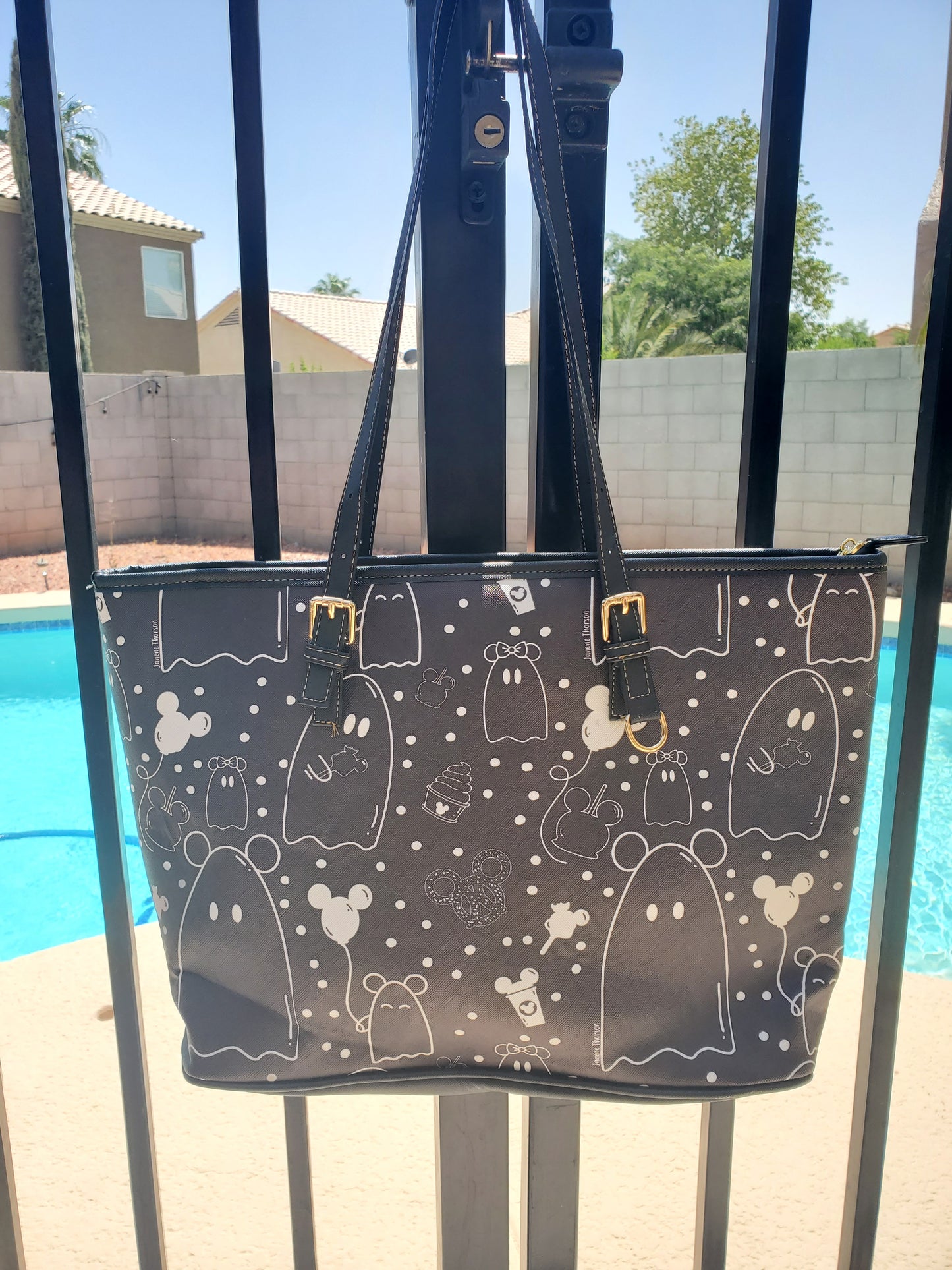 Haunted Ghost of Disney Parks, Disney Inspired Spooky Tote bag