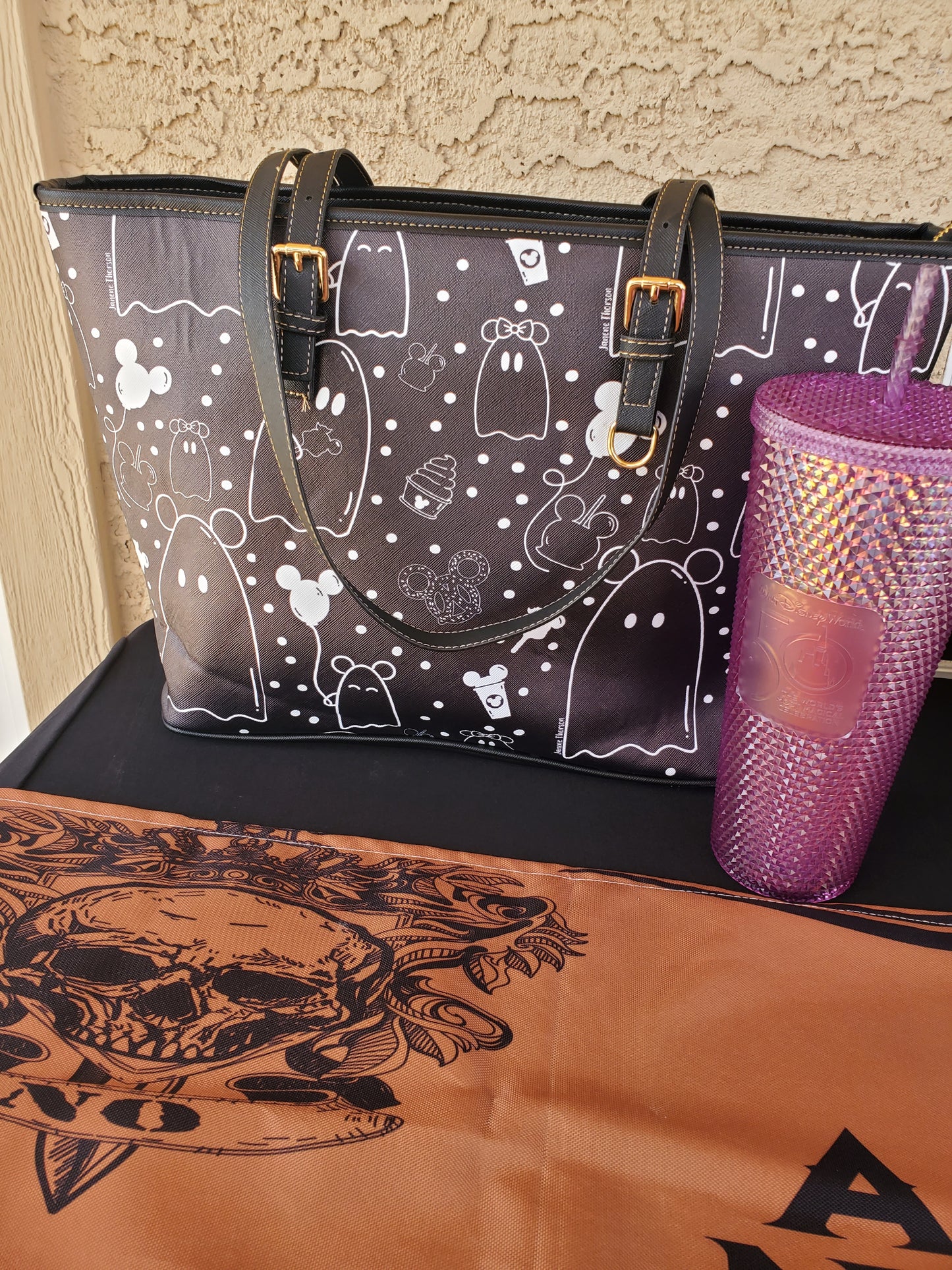 Haunted Ghost of Disney Parks, Disney Inspired Spooky Tote bag