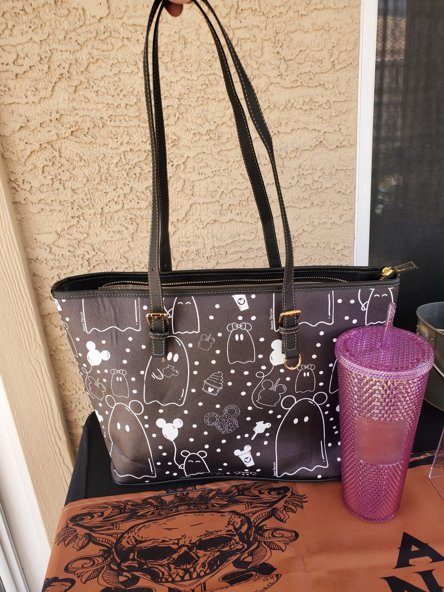 Haunted Ghost of Disney Parks, Disney Inspired Spooky Tote bag