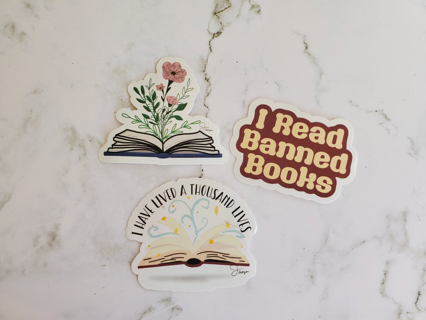 Book or Kindle Stickers