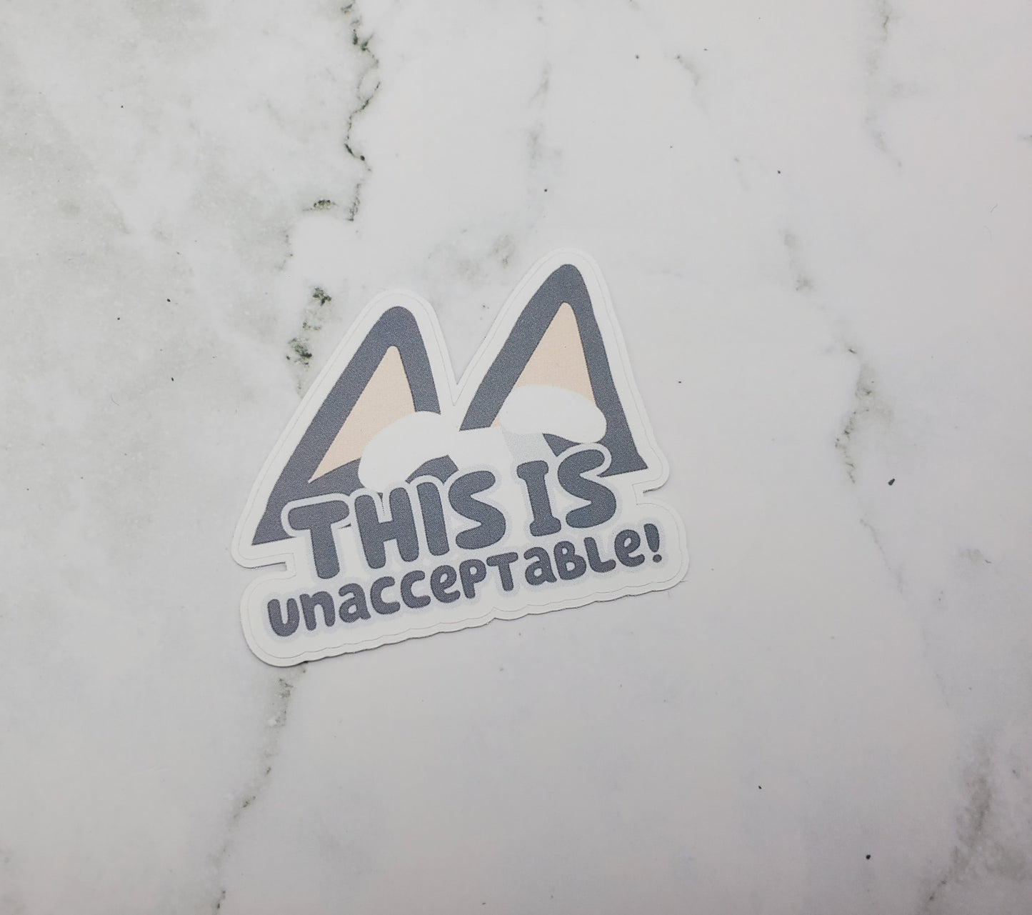 Heeler Family Ears and Quotes Stickers