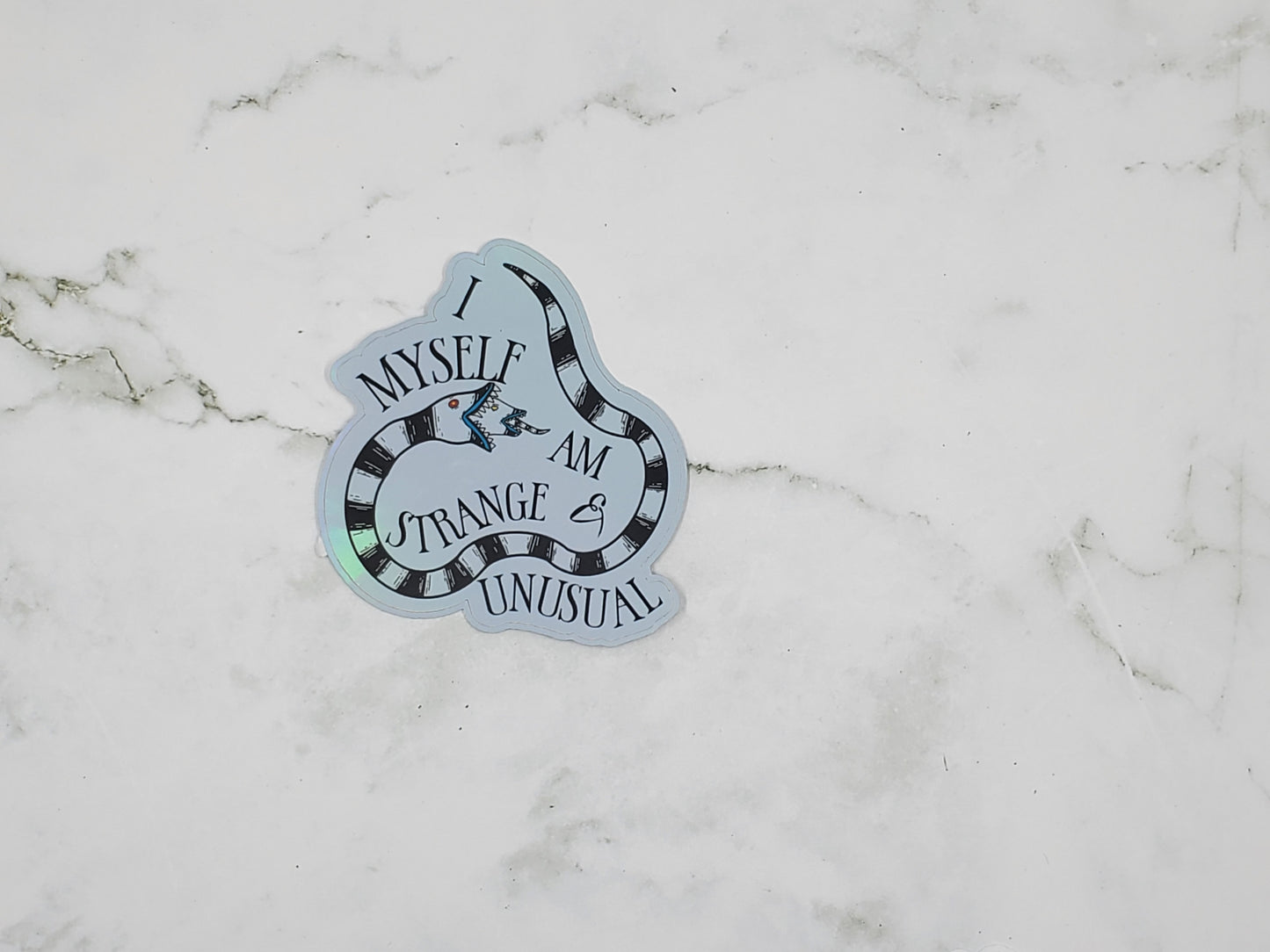 Sandworm Strange and Unusual Sticker