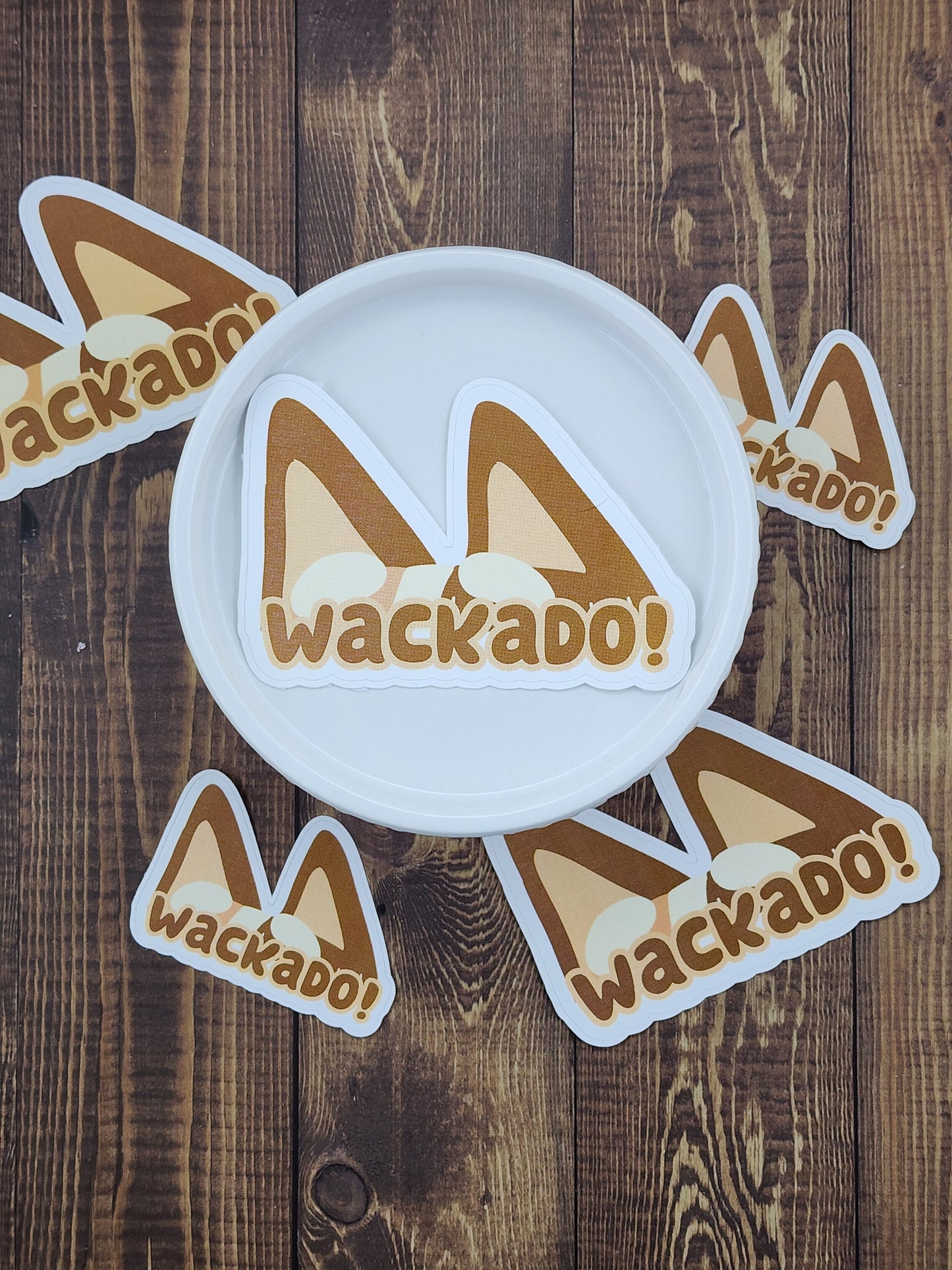 Heeler Family Ears and Quotes Stickers