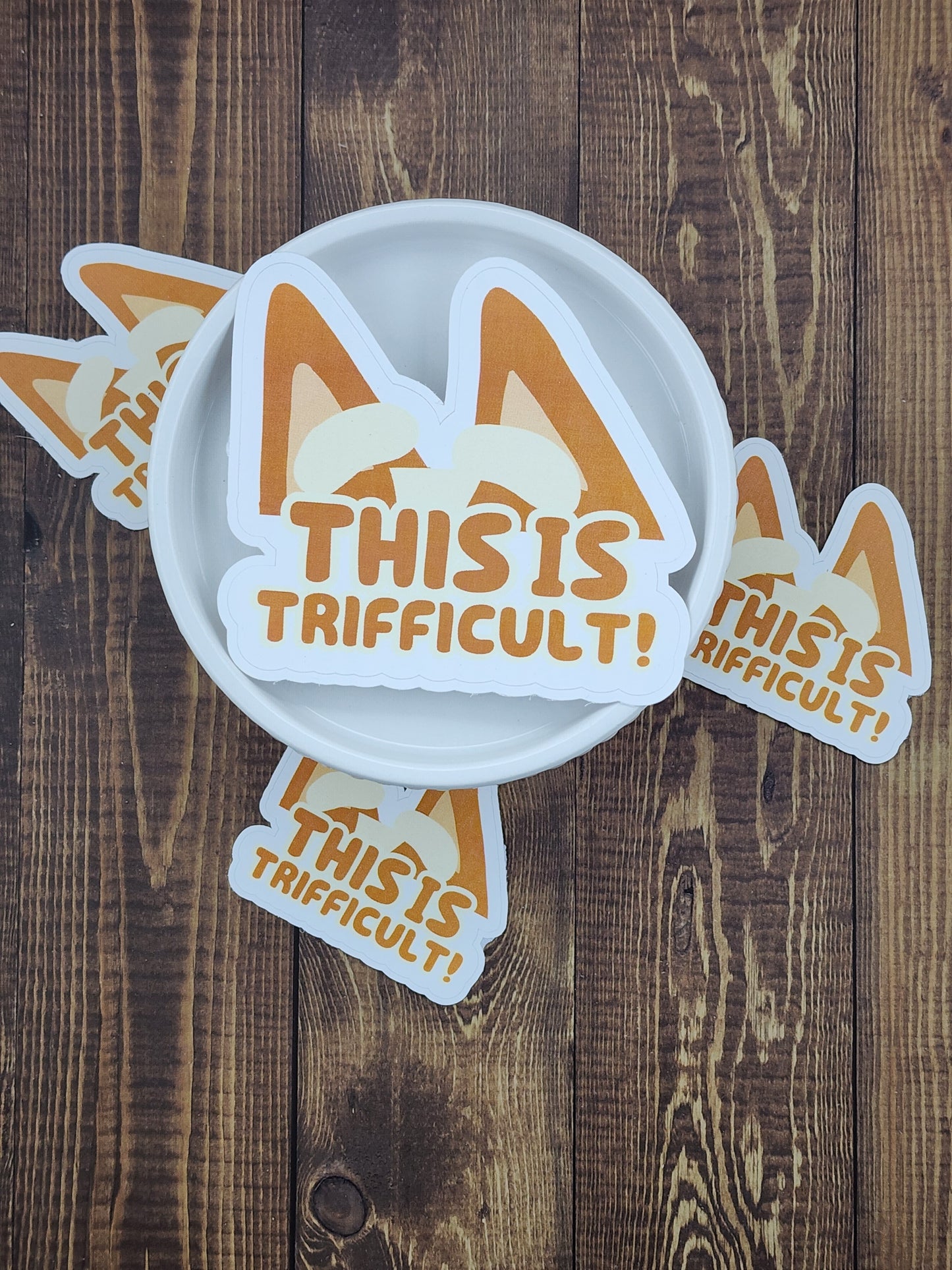 Heeler Family Ears and Quotes Stickers