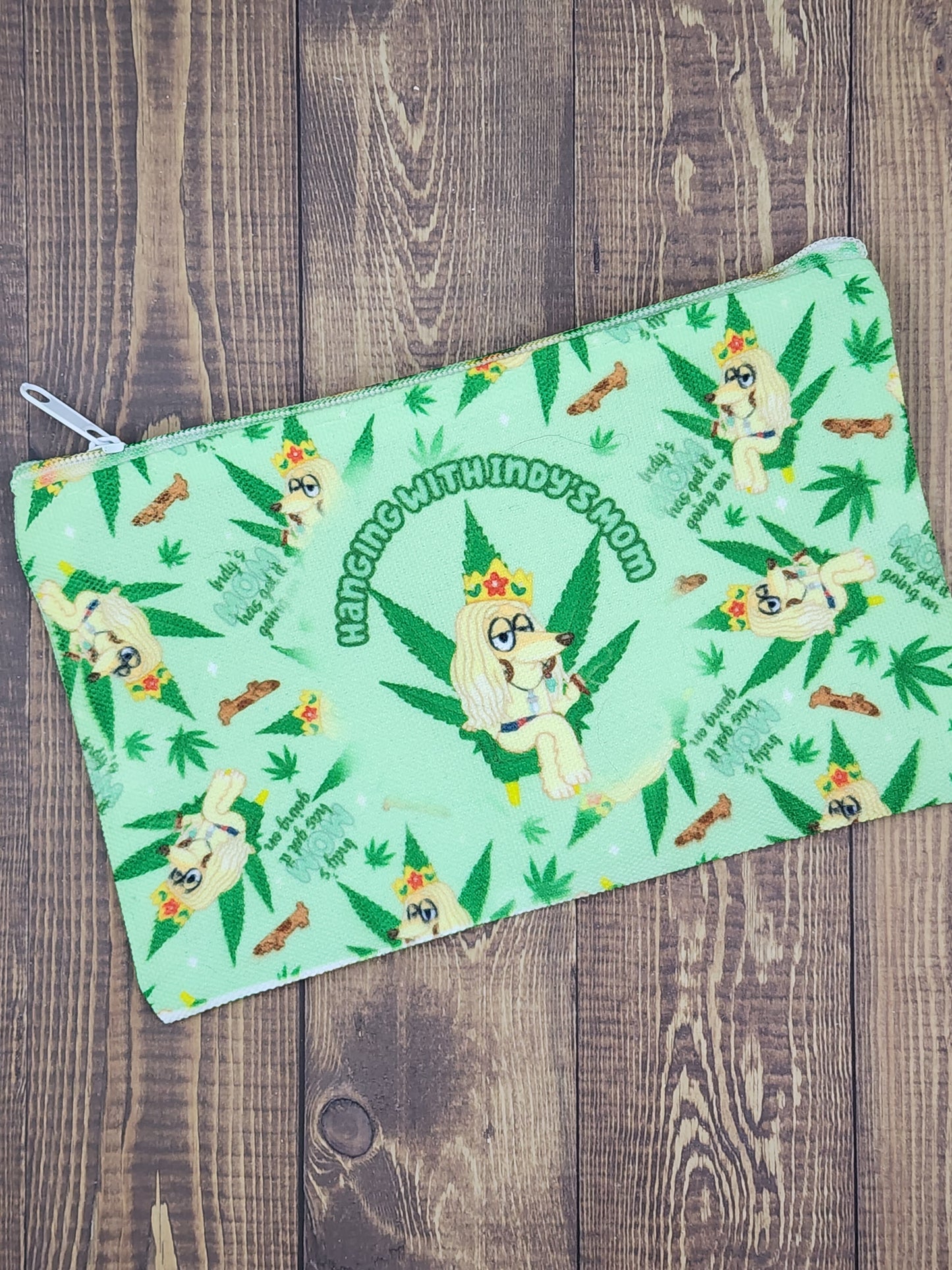 Indy's Mom zipper bag