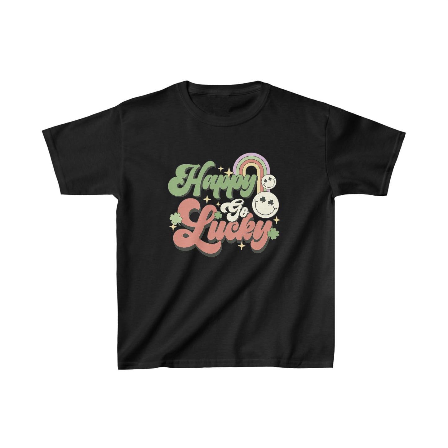 Happy go lucky kids saint patrick's day shirt
