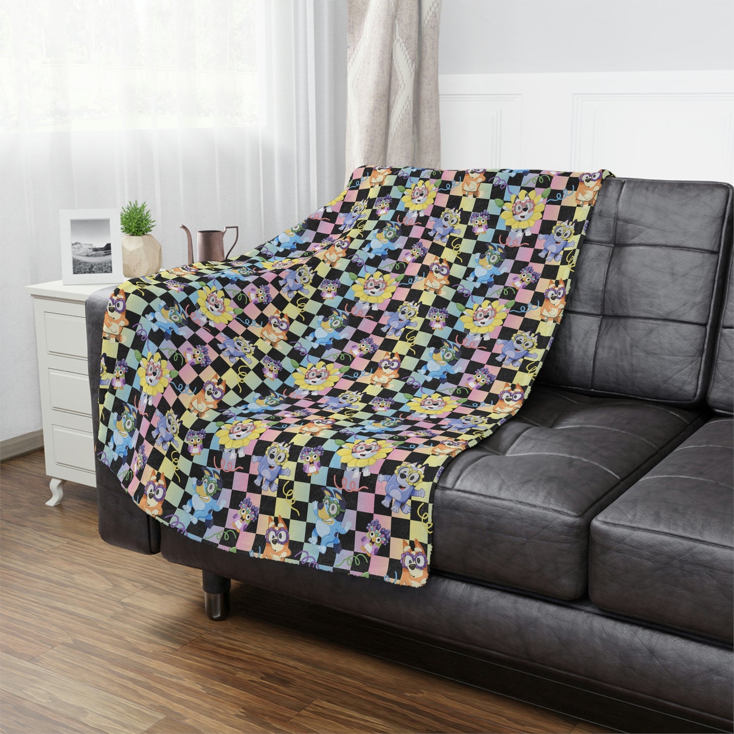 Dance Mode Minky Blanket