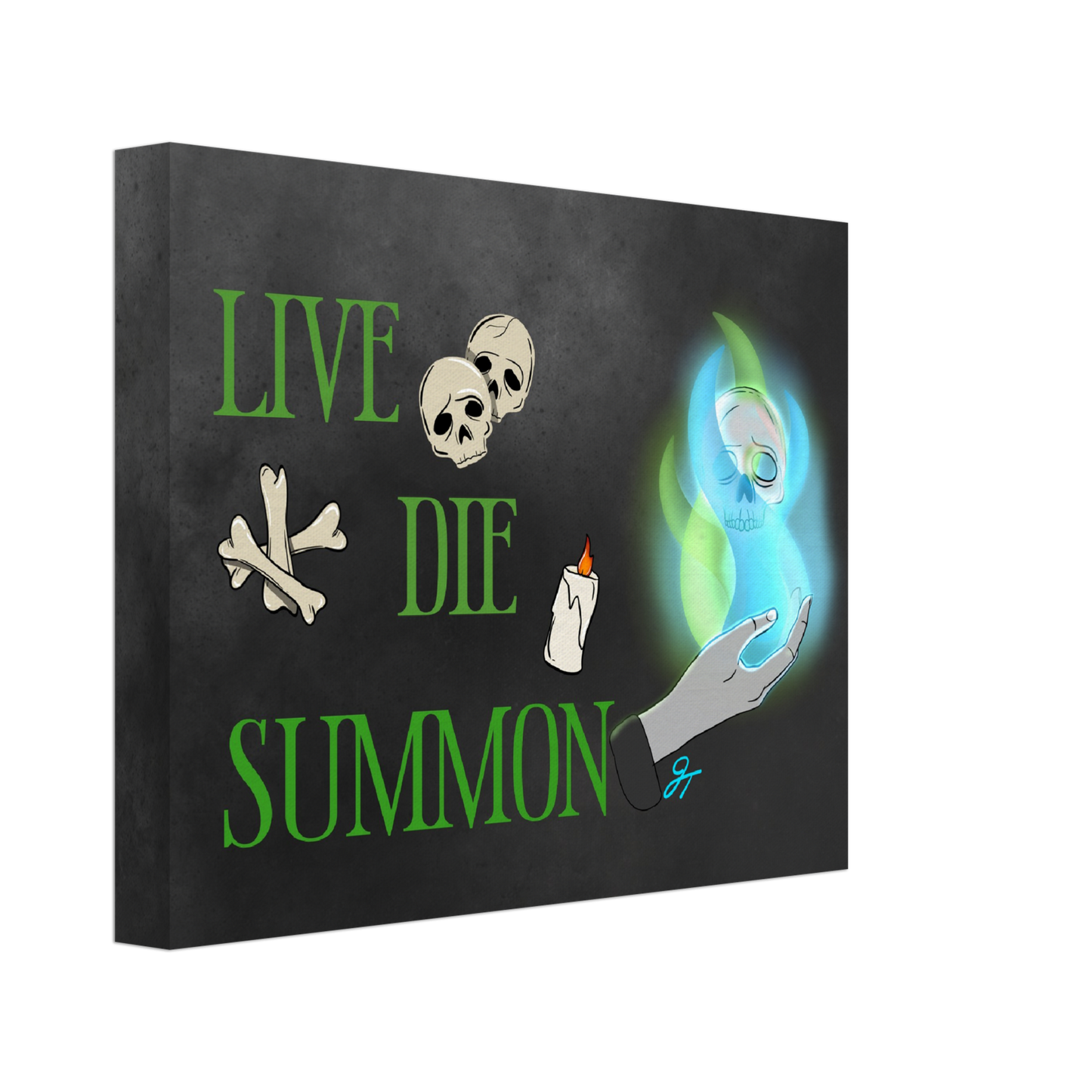Live, Die, Summon Necromancer Art