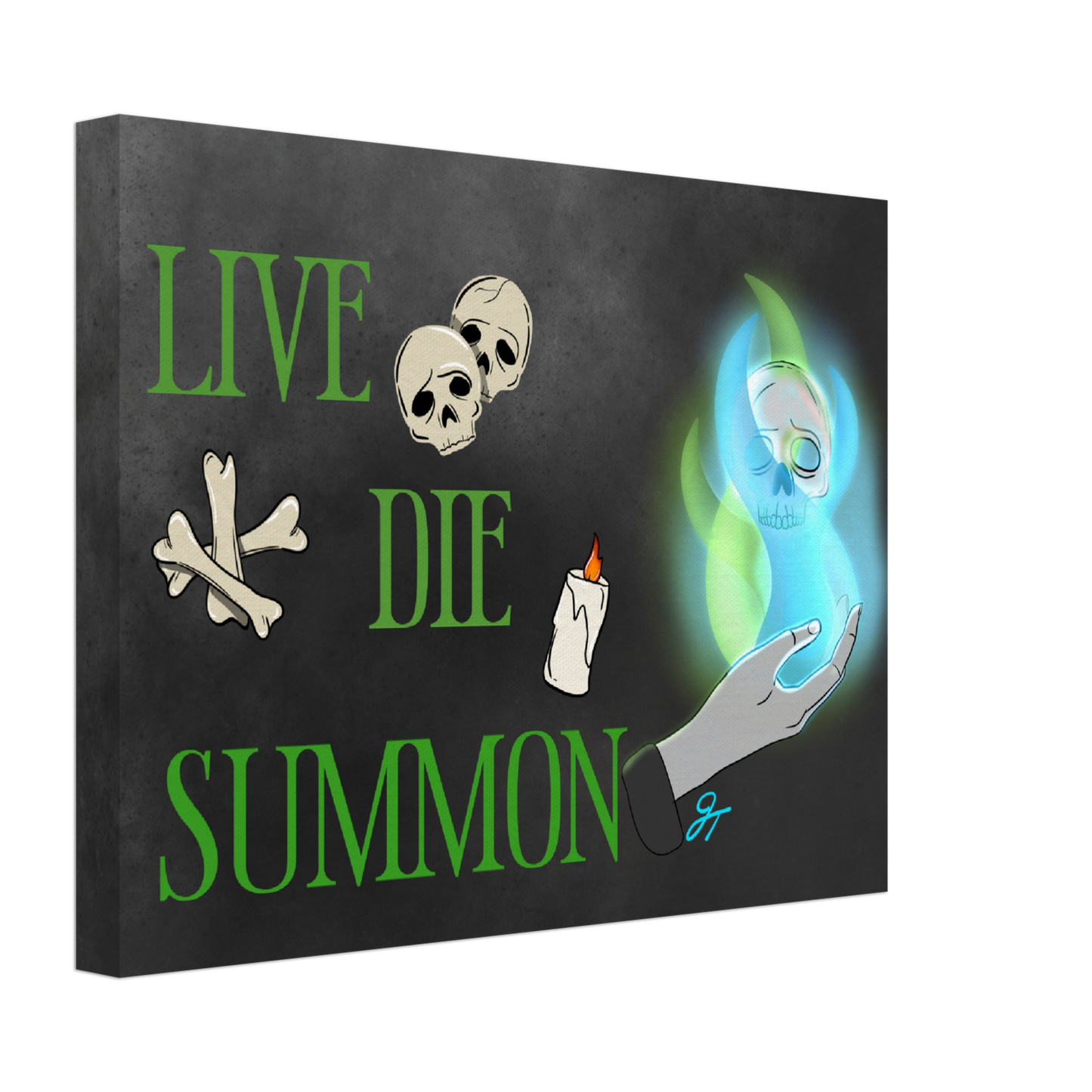 Live, Die, Summon Necromancer Art