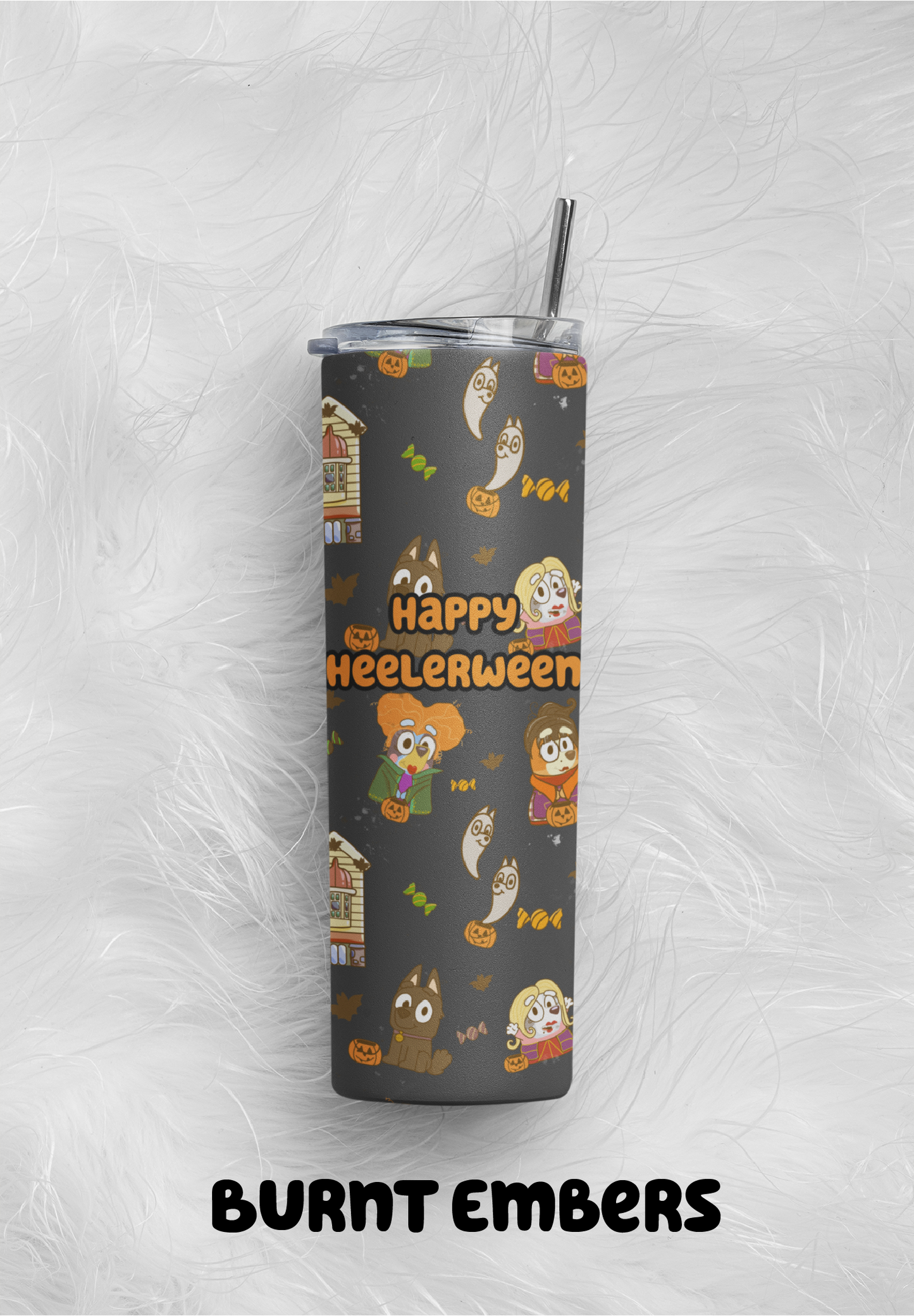 Heelerween 20 oz tumbler