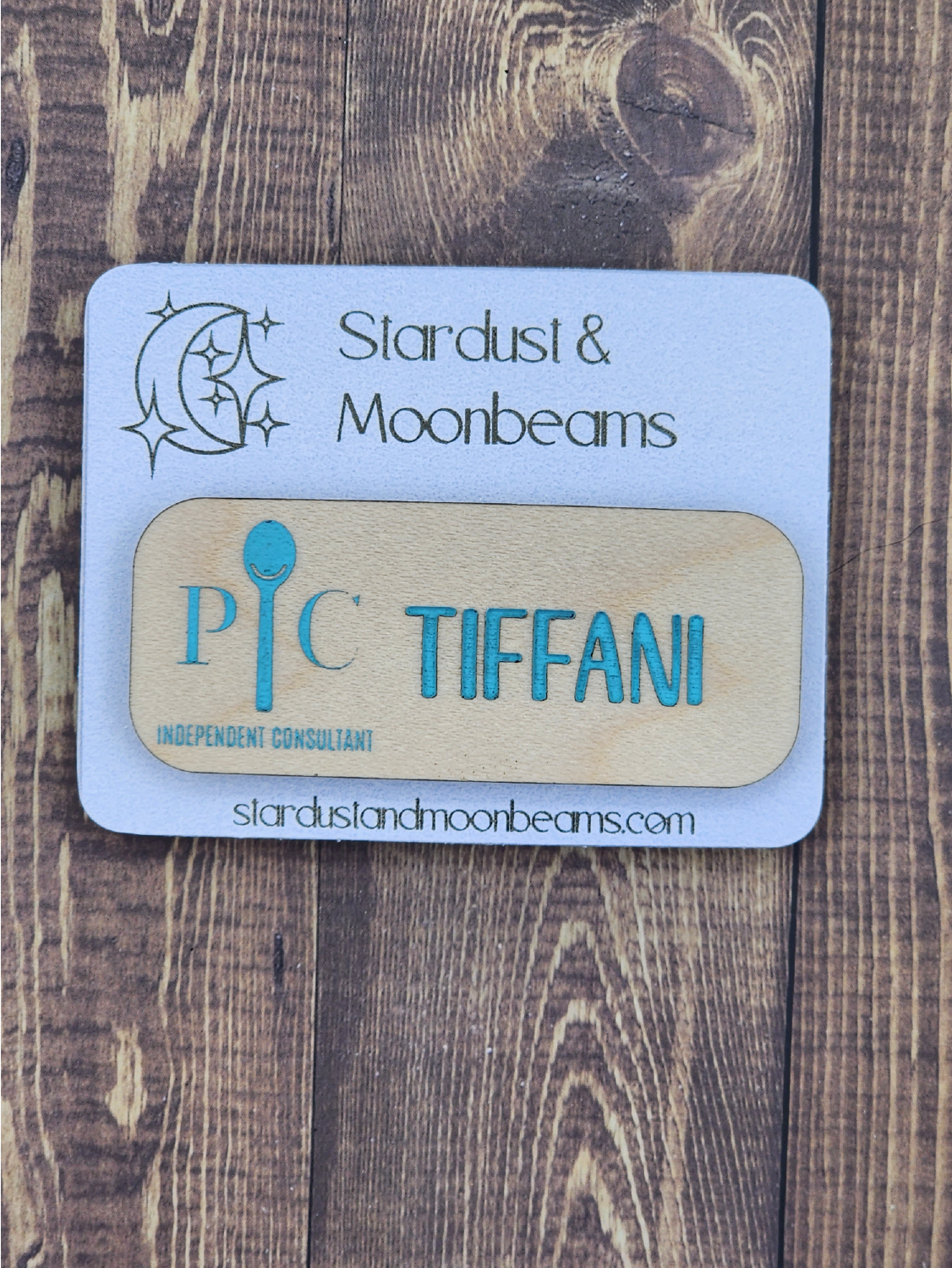 Custom Wooden or Acrylic Name Badge