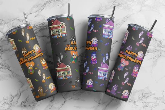 Heelerween 20 oz tumbler