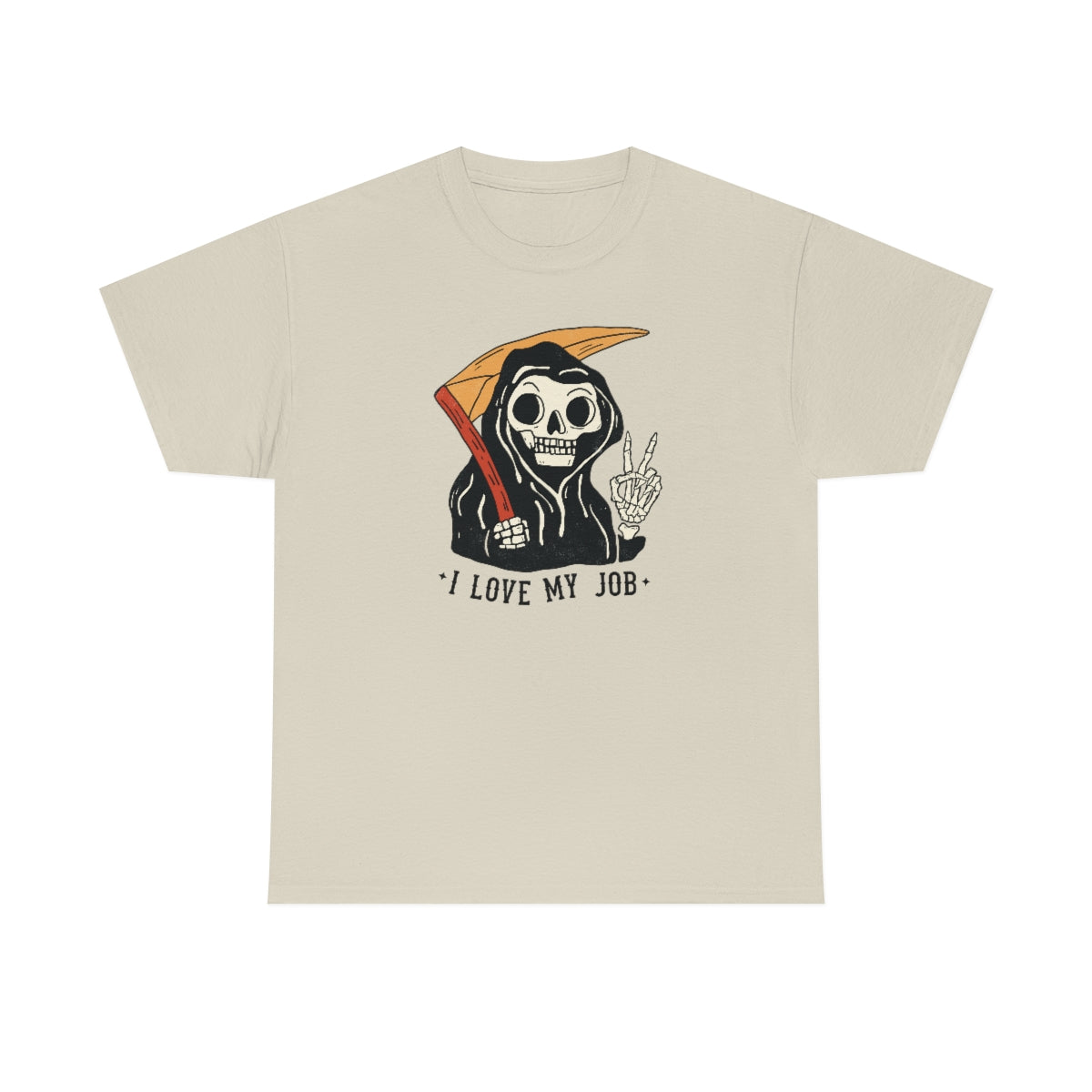 I like my job reaper t-shirt MINUS PUMPKIN