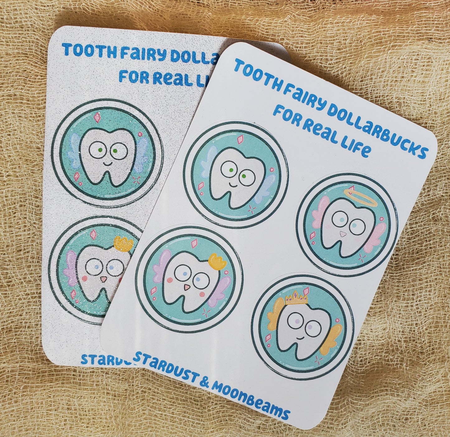 Toothfairy Dollarbucks Stickers