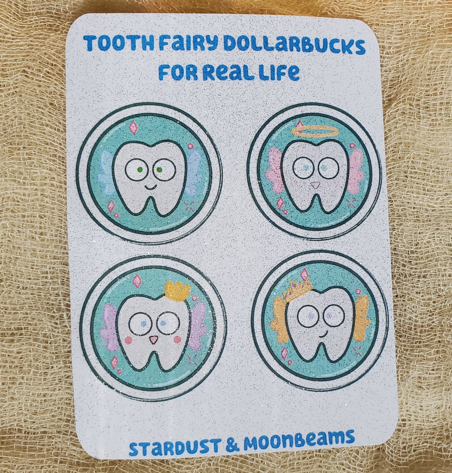 Toothfairy Dollarbucks Stickers