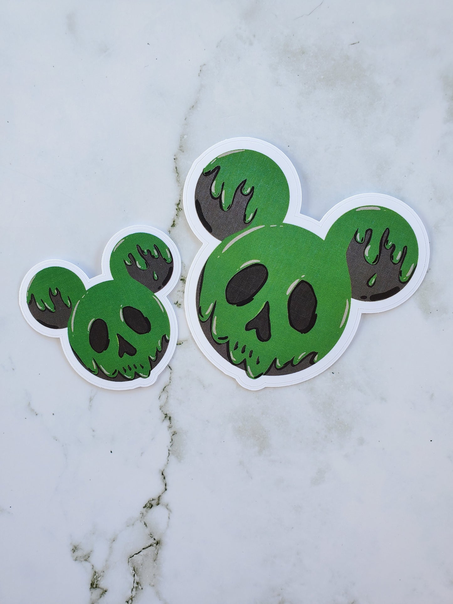 Poison Apple Mouse Ears Sticker