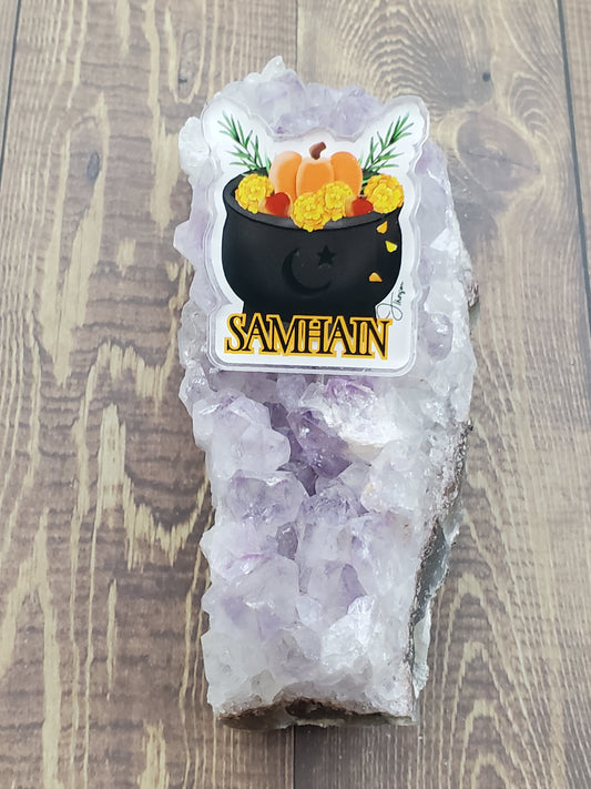 Samhain Cauldron Pin