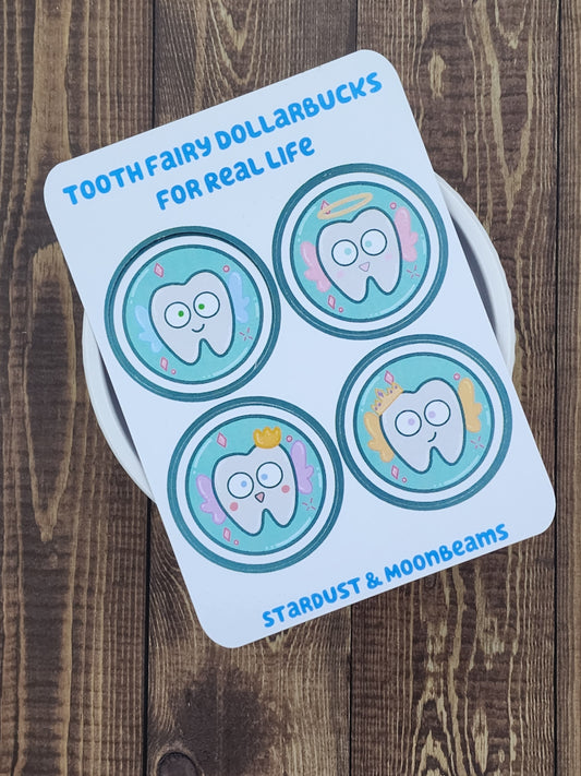 Toothfairy Dollarbucks Stickers