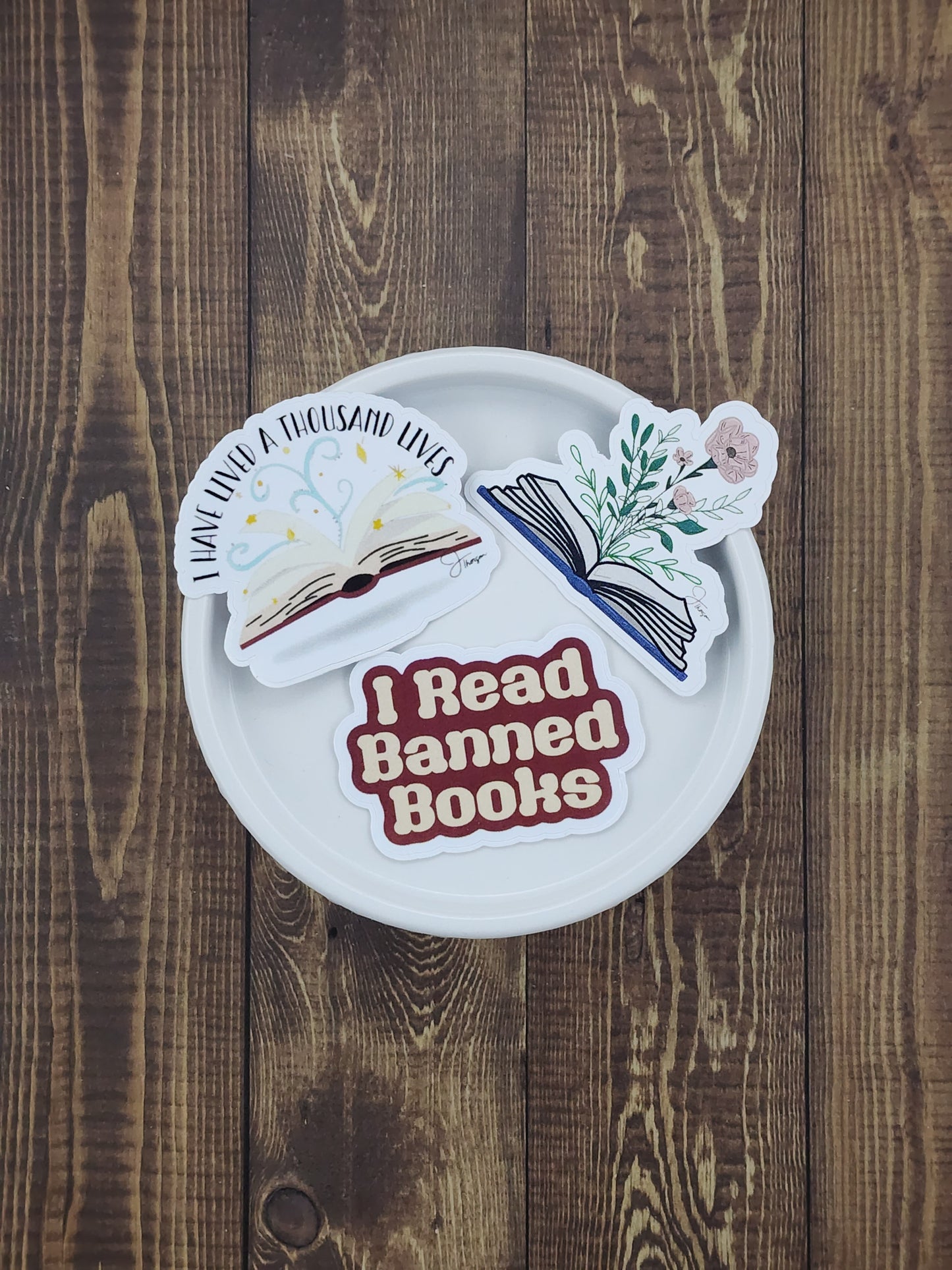 Book or Kindle Stickers