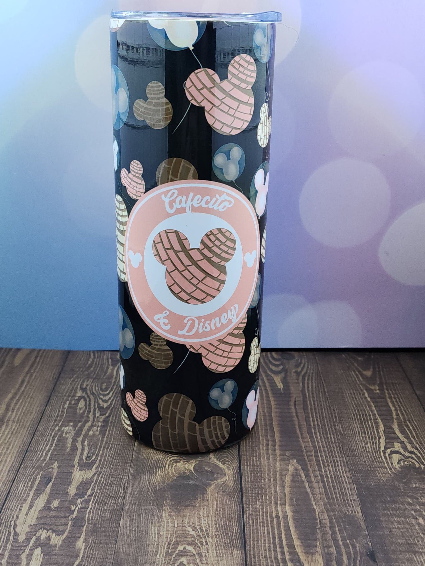 Cafecito & Disney 20oz Stainless Steel Sublimation Tumbler