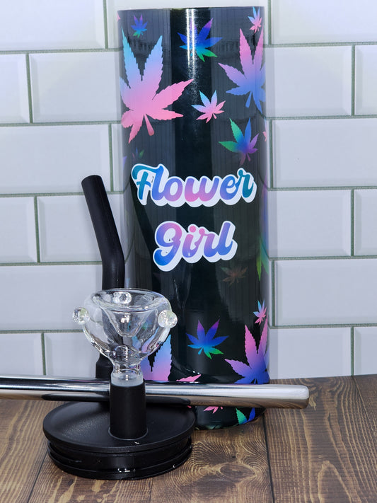 20oz Flower Girl hookah water pipe bong