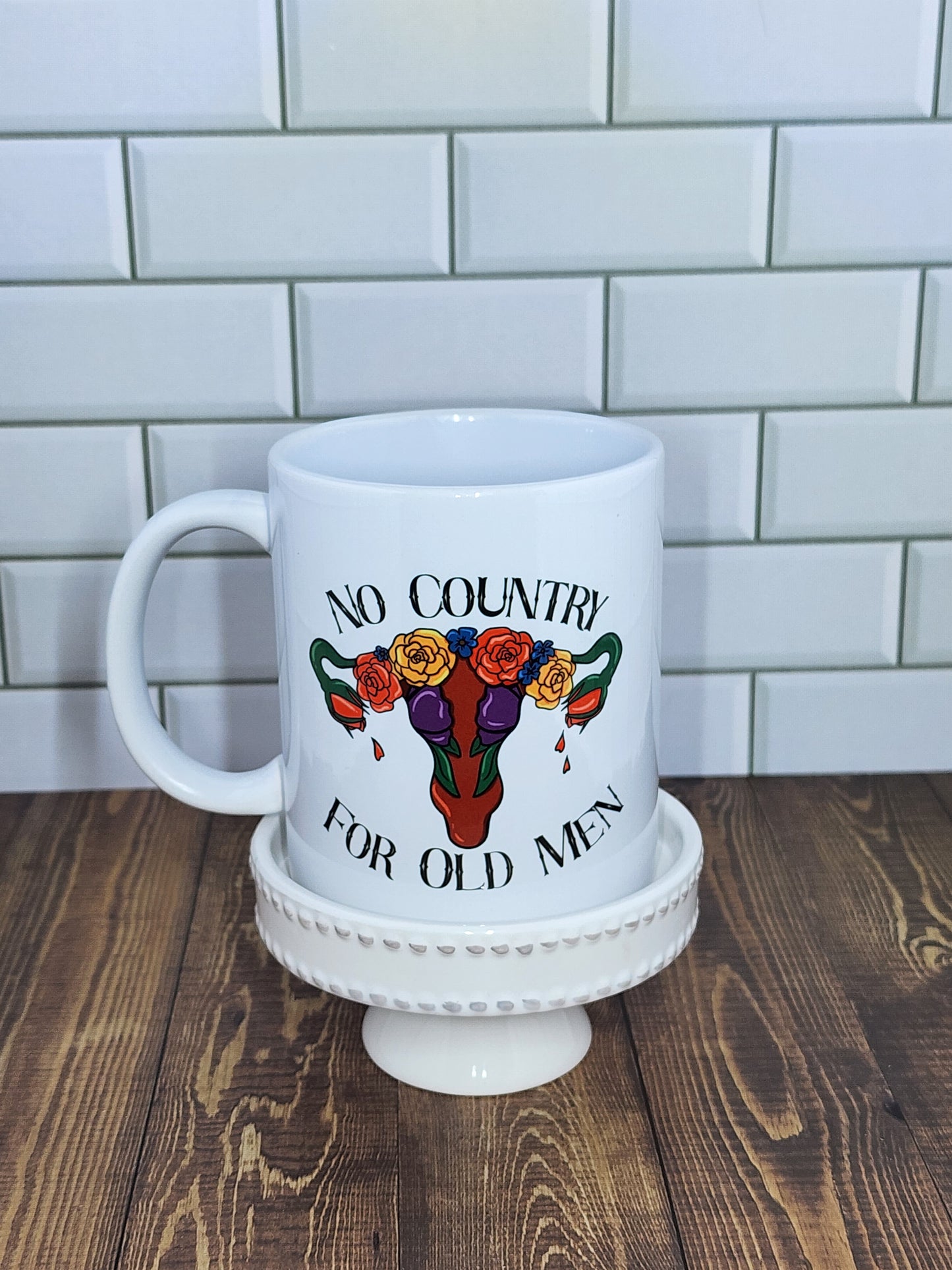 No Country For Old Men Feminist Coffee Mug