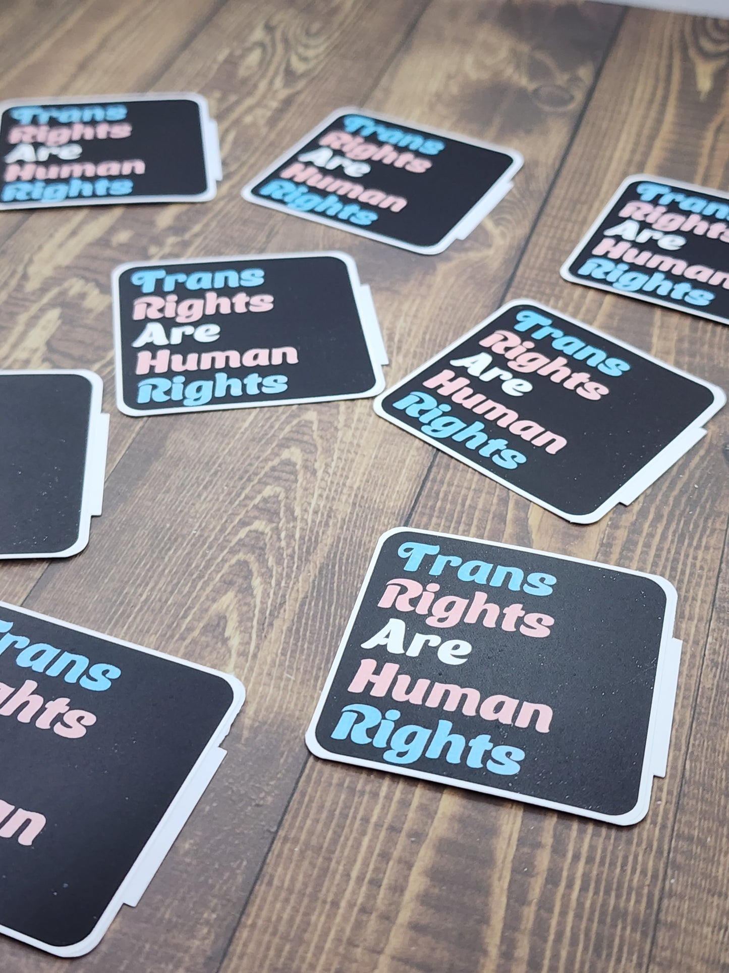 Trans rights are human rights sticker