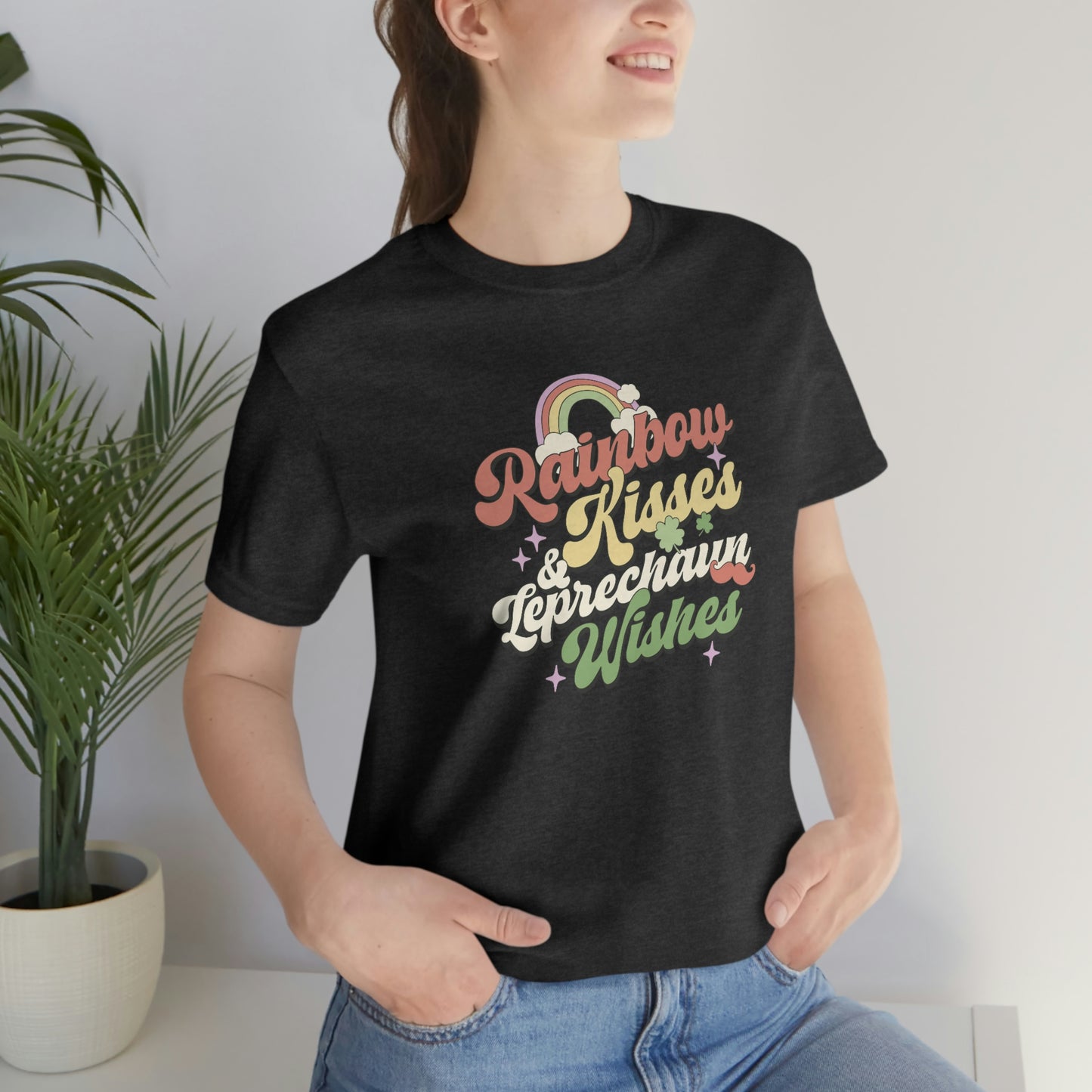 Rainbow Kisses and Leprechaun Kisses Saint Paddy's Day shirt