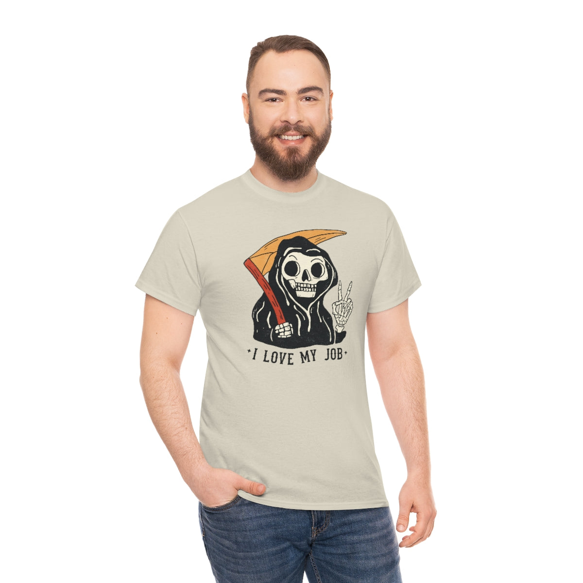 I like my job reaper t-shirt MINUS PUMPKIN