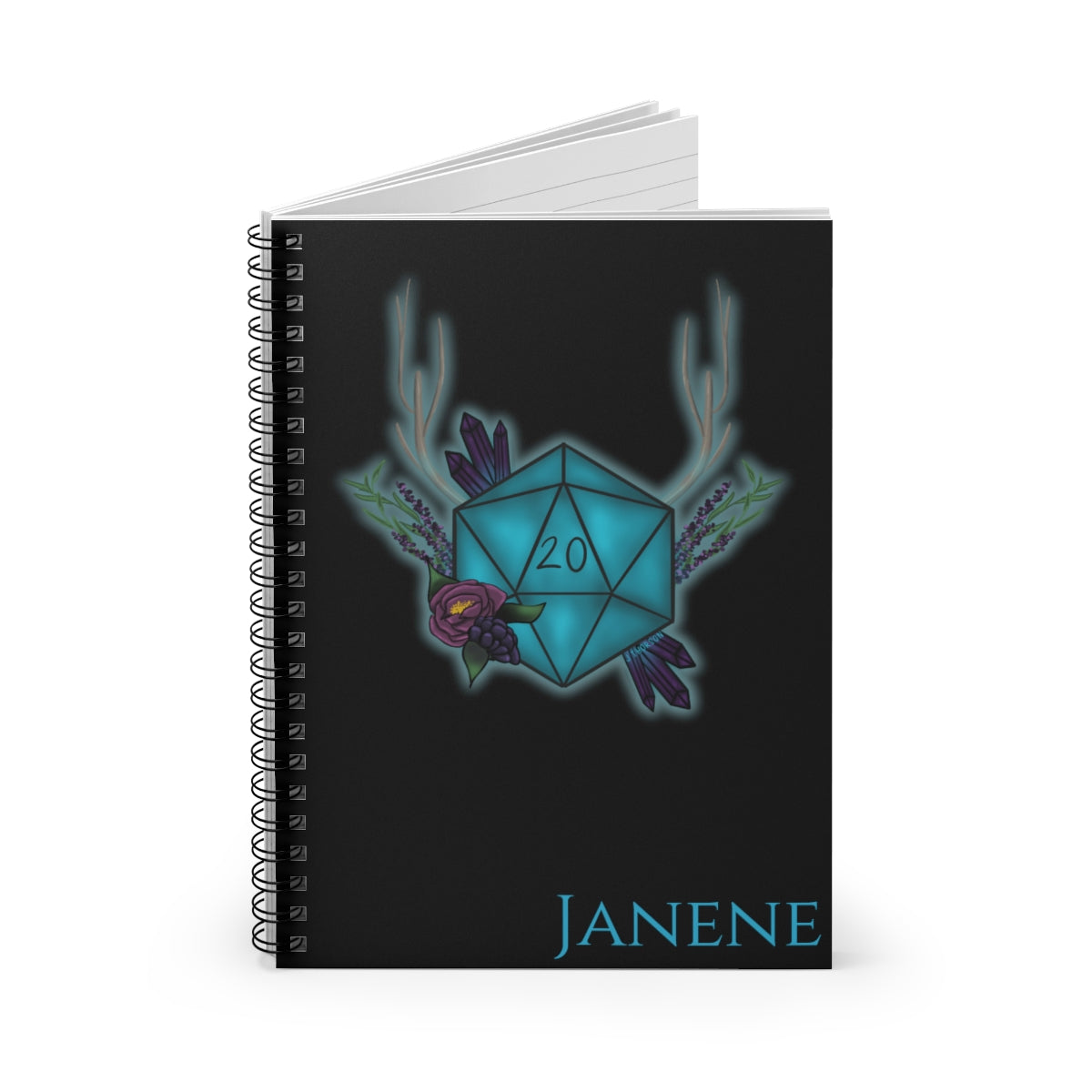 Nature Magic Druid D20 Campaign Player Notebook