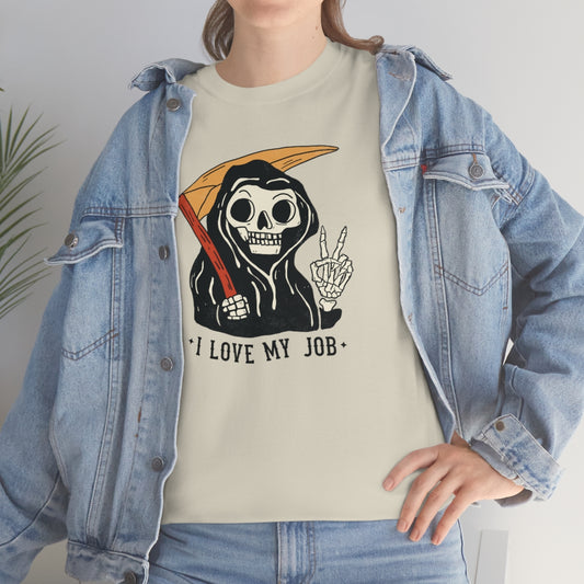 I like my job reaper t-shirt MINUS PUMPKIN