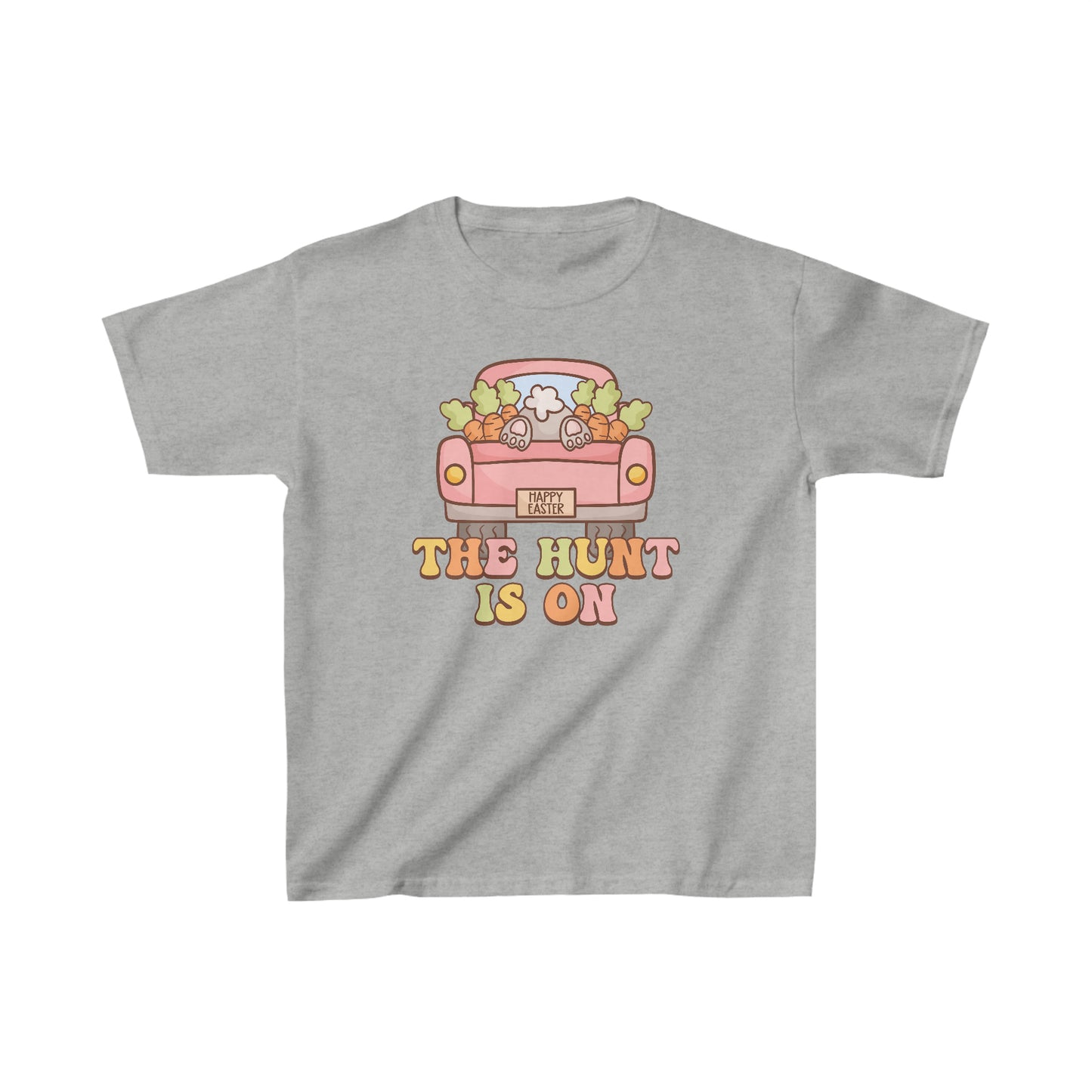 The hunt is on kids Easter shirt