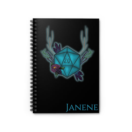 Nature Magic Druid D20 Campaign Player Notebook