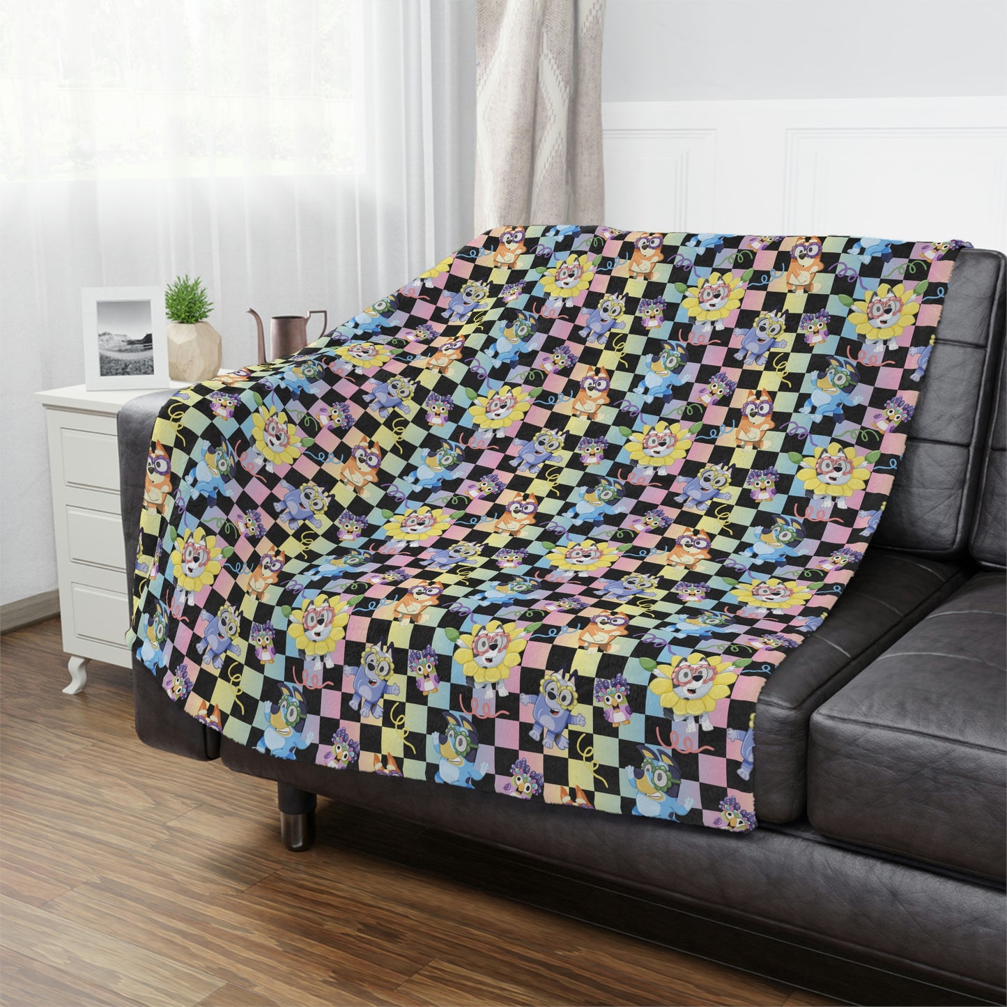 Dance Mode Minky Blanket