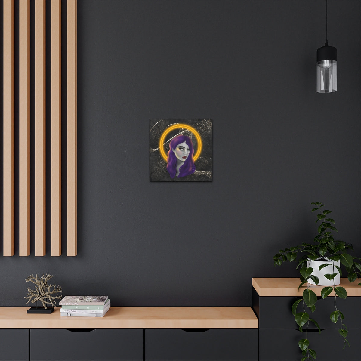 The Oracle Canvas Art Print