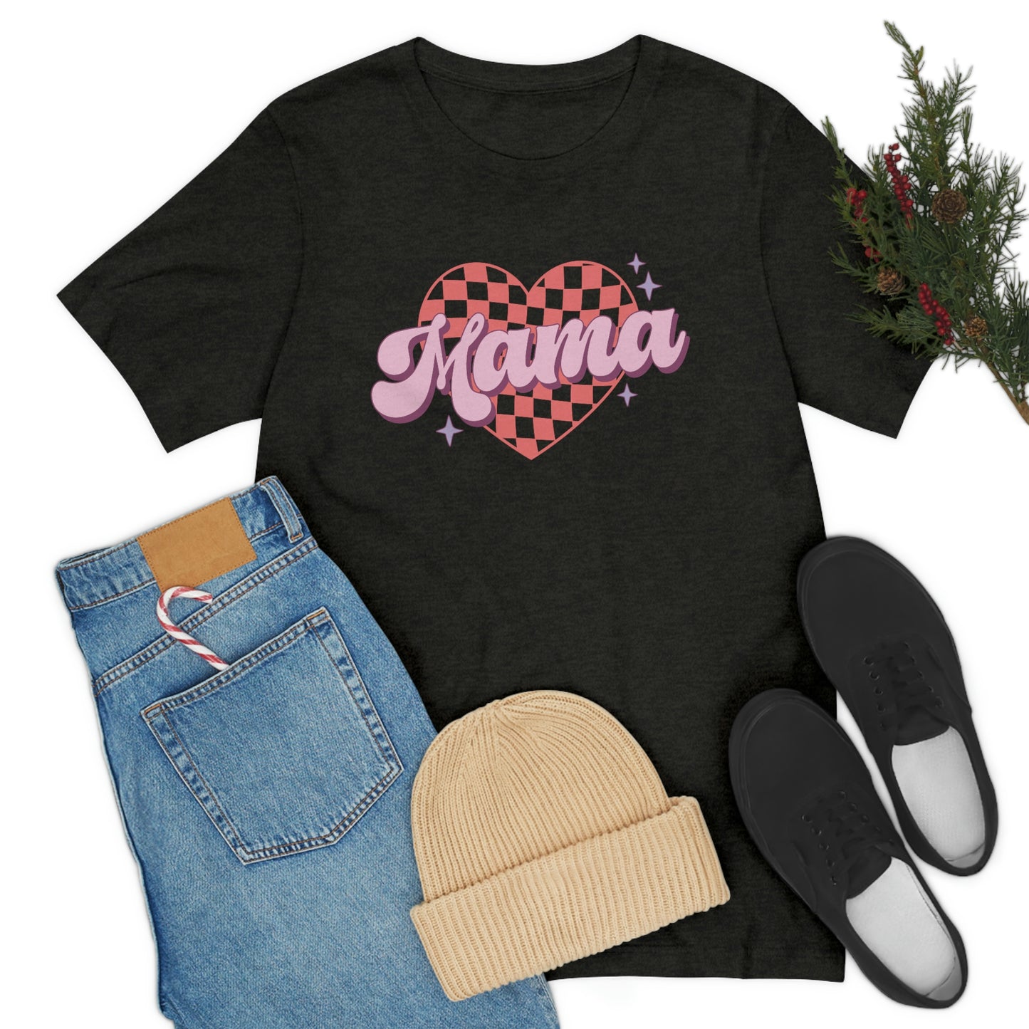 Mama retro font shirt