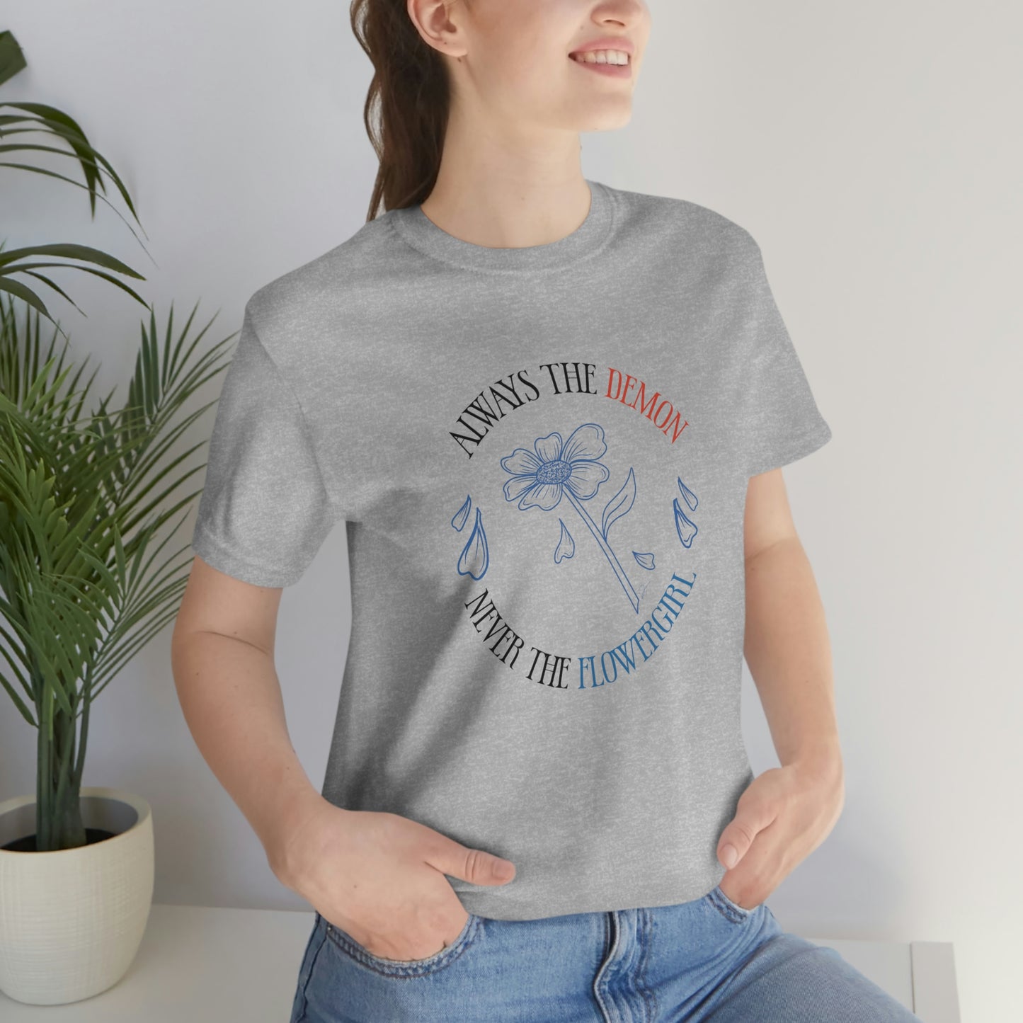 Always the Demon Never the Flowergirl Blood on the Clocktower Fan shirt