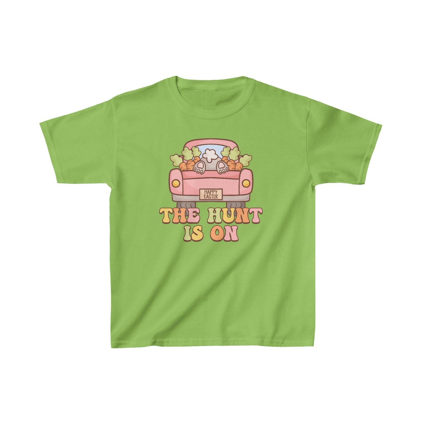 The hunt is on kids Easter shirt