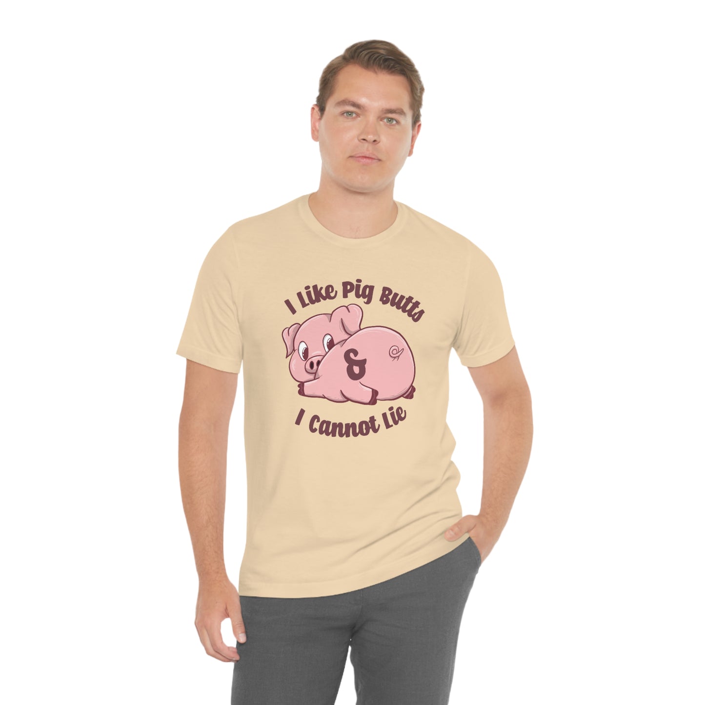 I like pig butts and I cannot lie Pig gift shirt