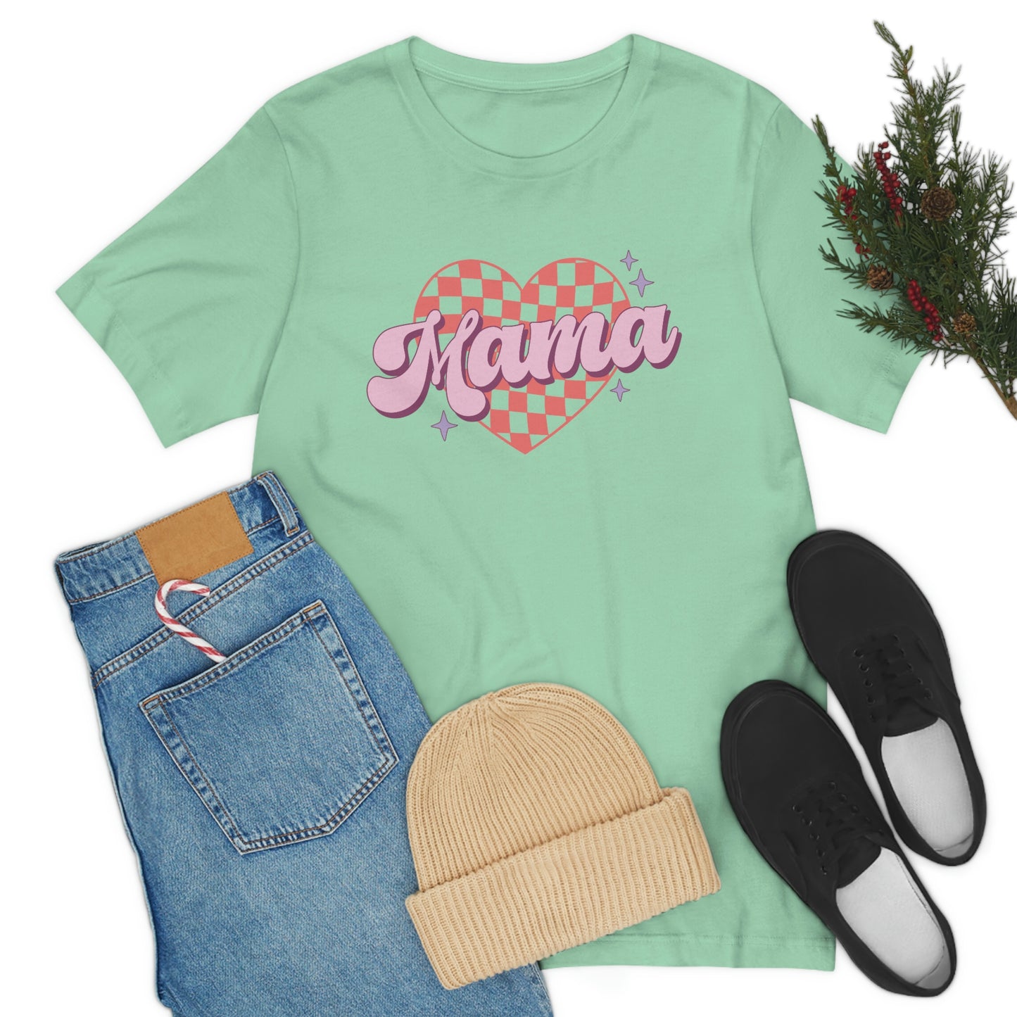 Mama retro font shirt