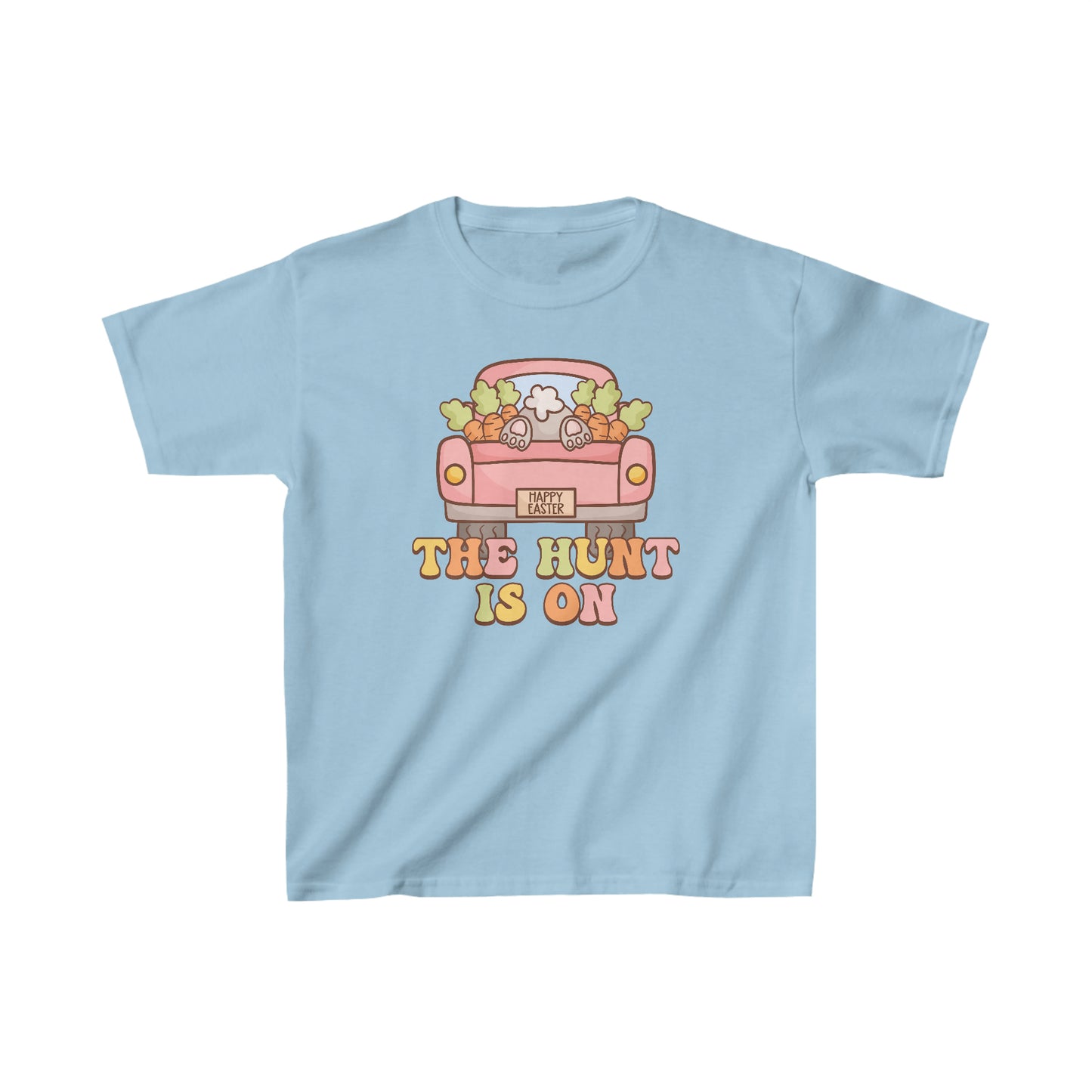 The hunt is on kids Easter shirt