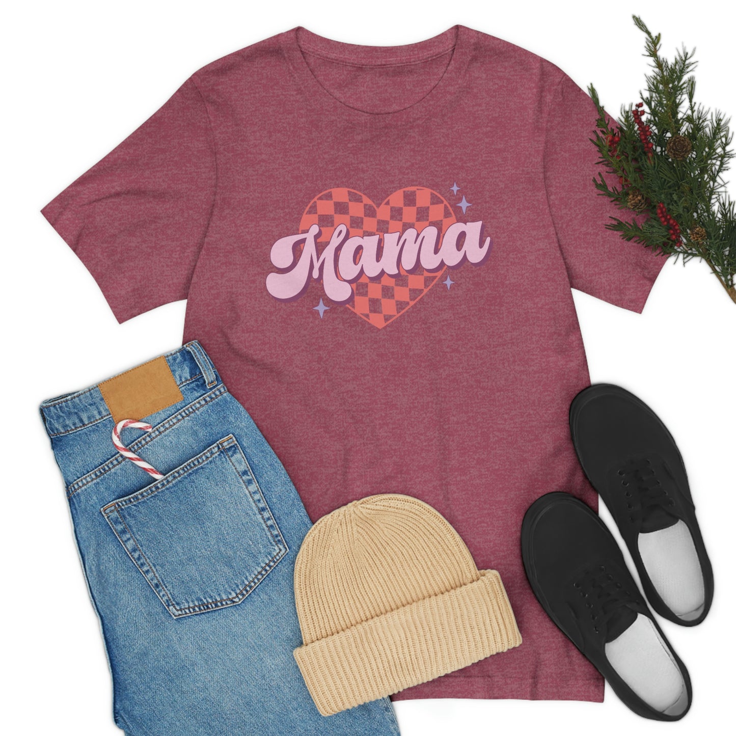 Mama retro font shirt