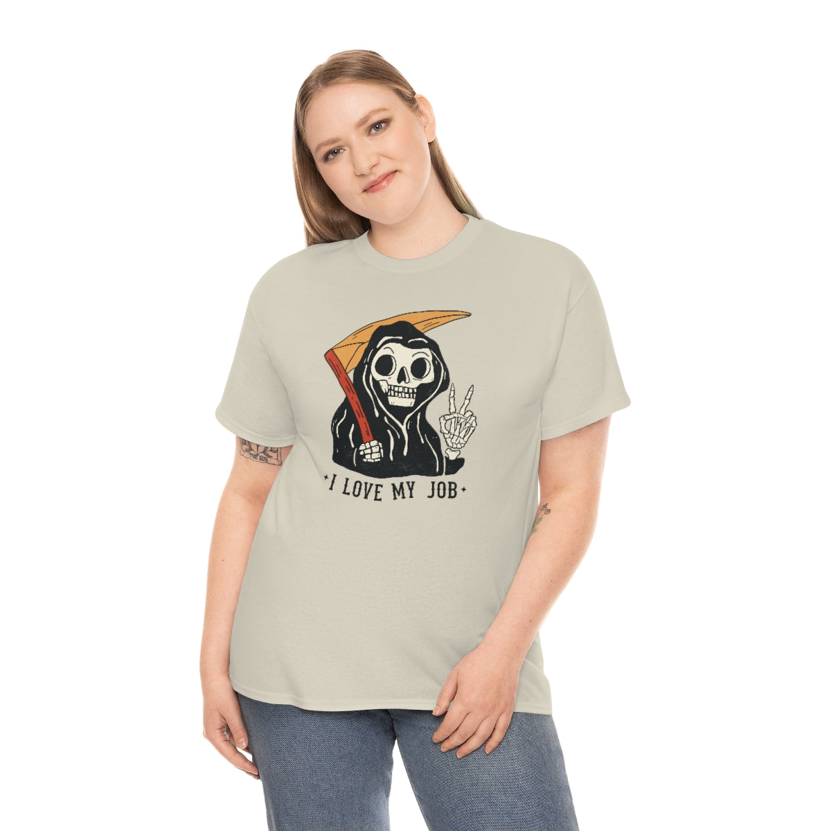 I like my job reaper t-shirt MINUS PUMPKIN