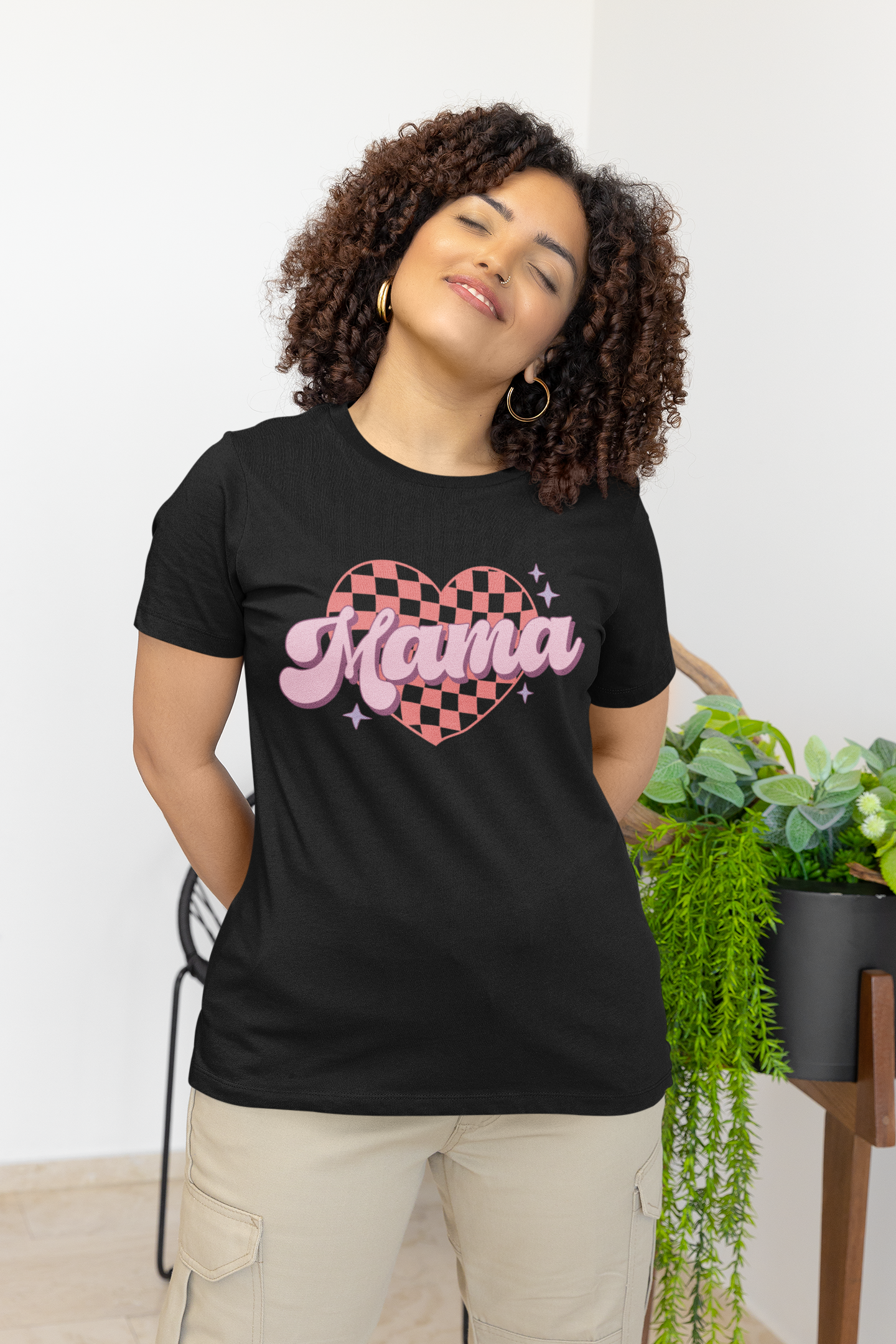 Mama retro font shirt