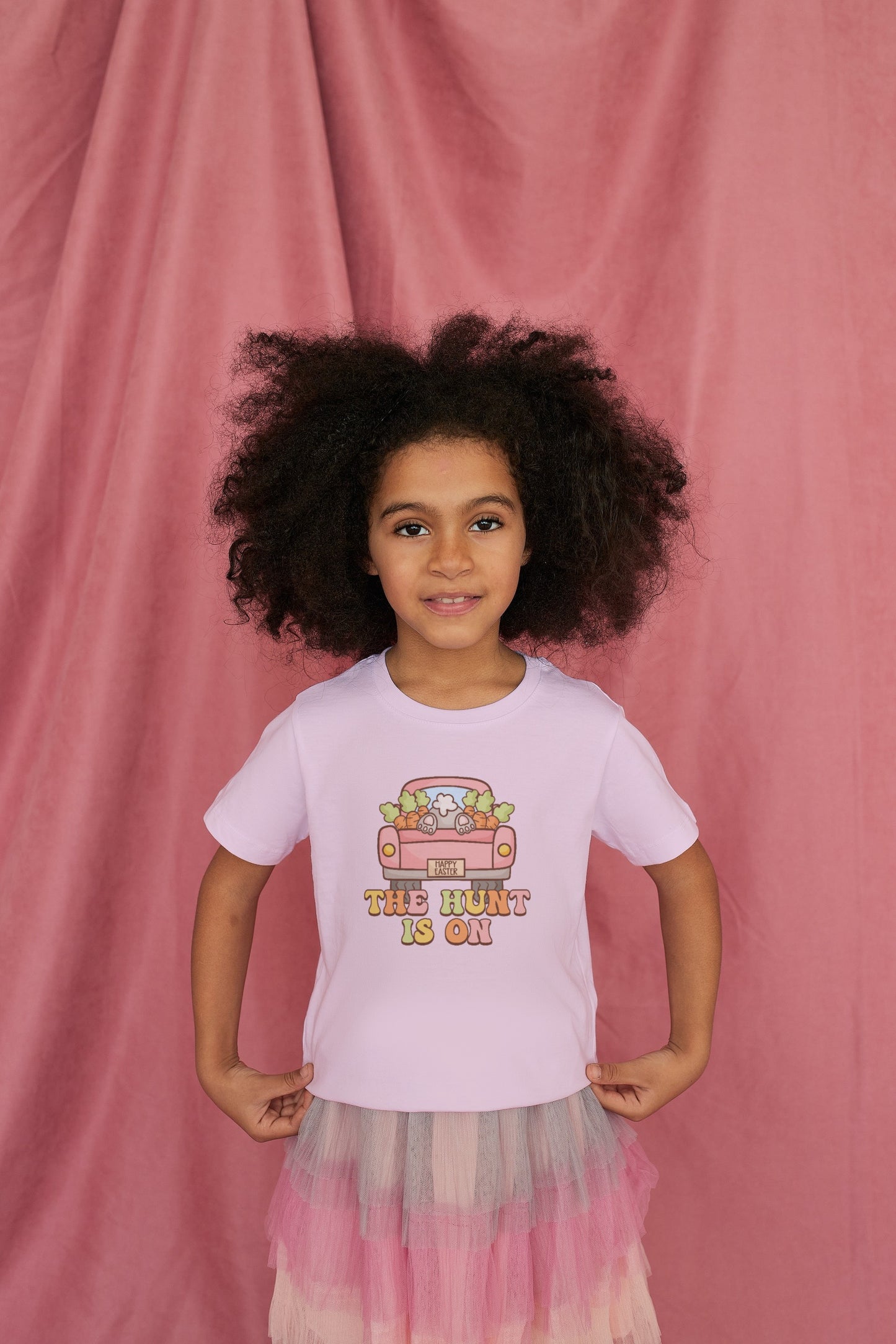 The hunt is on kids Easter shirt